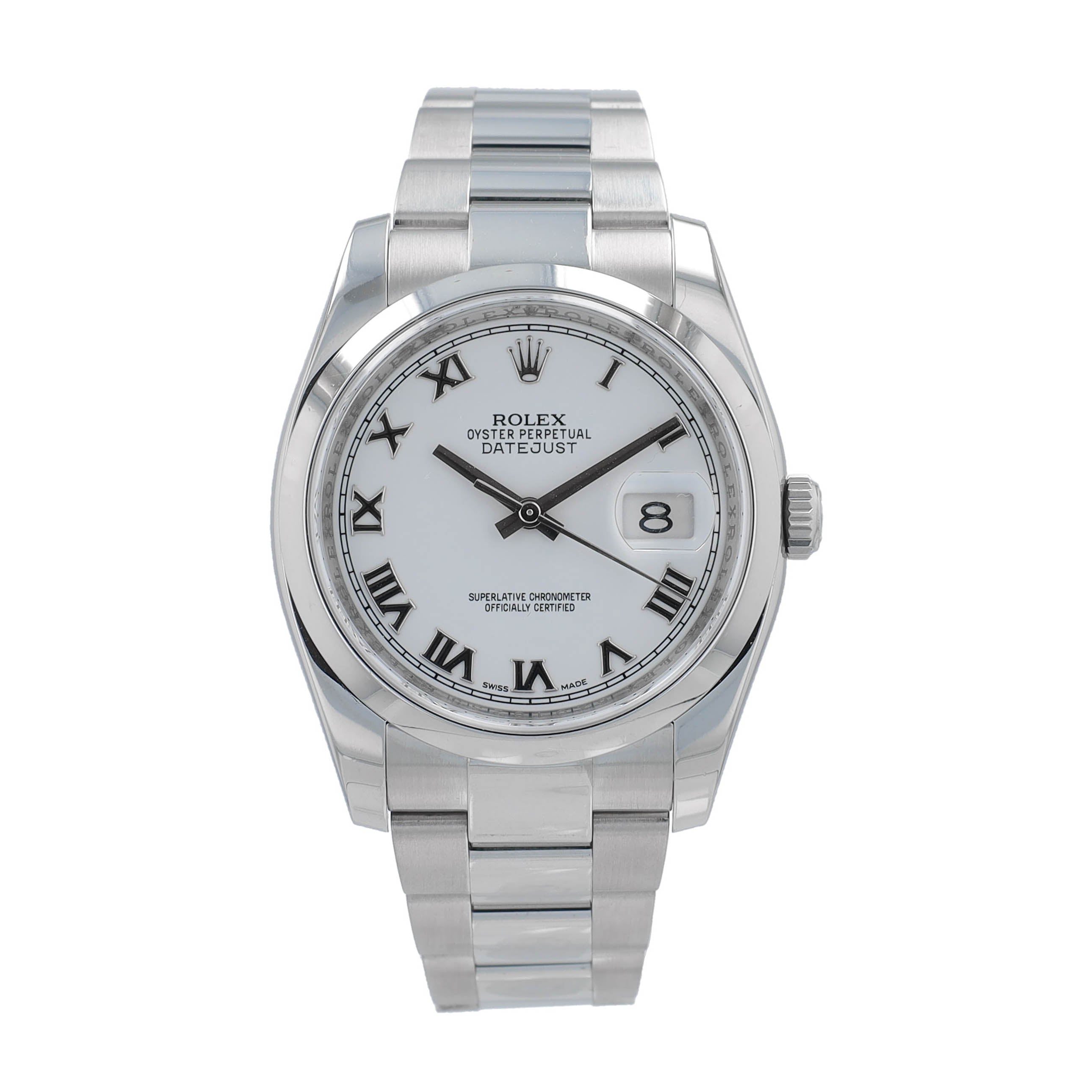 Rolex Datejust 36 116200 w/ Box & Paper YR:2014