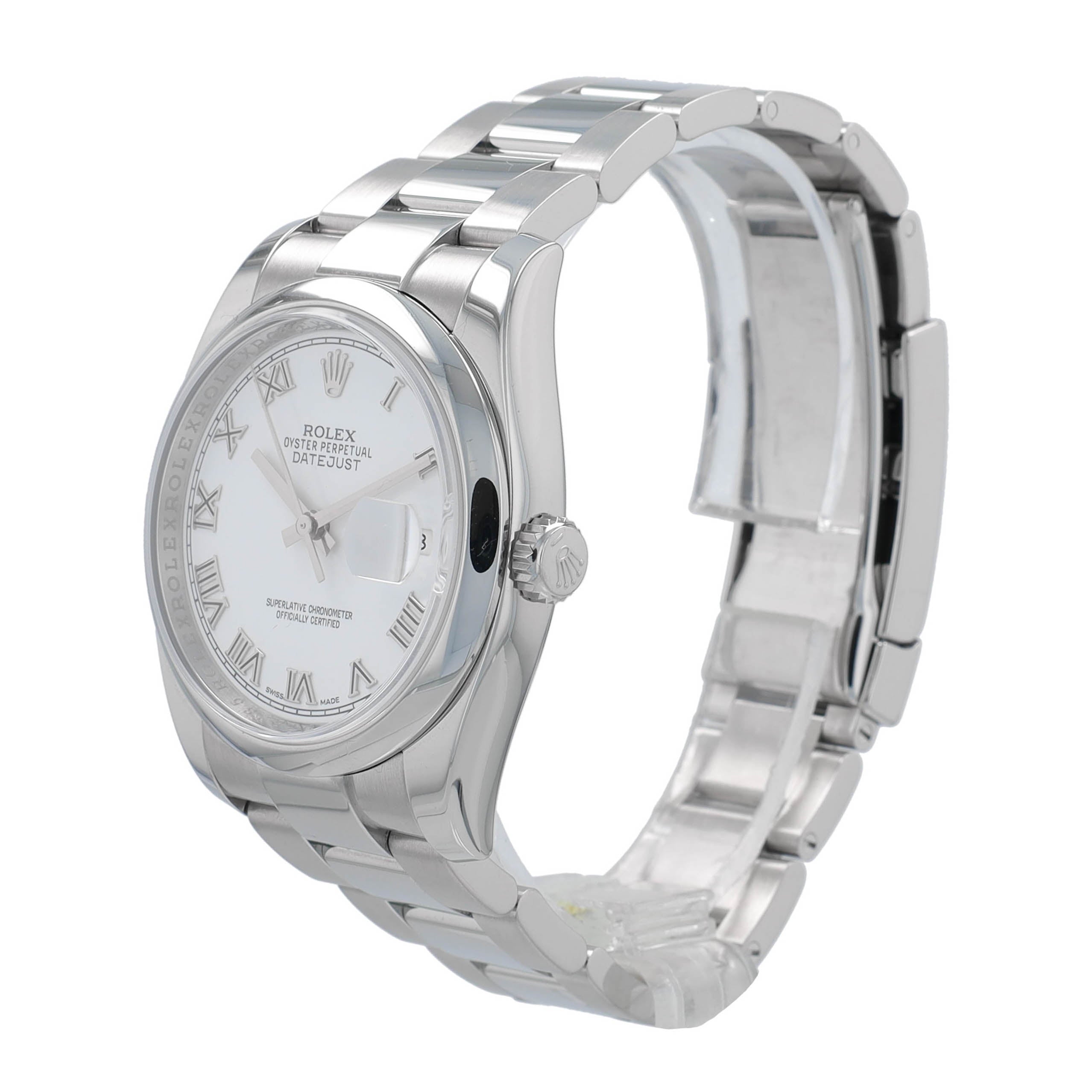 Rolex Datejust 36 116200 w/ Box & Paper YR:2014