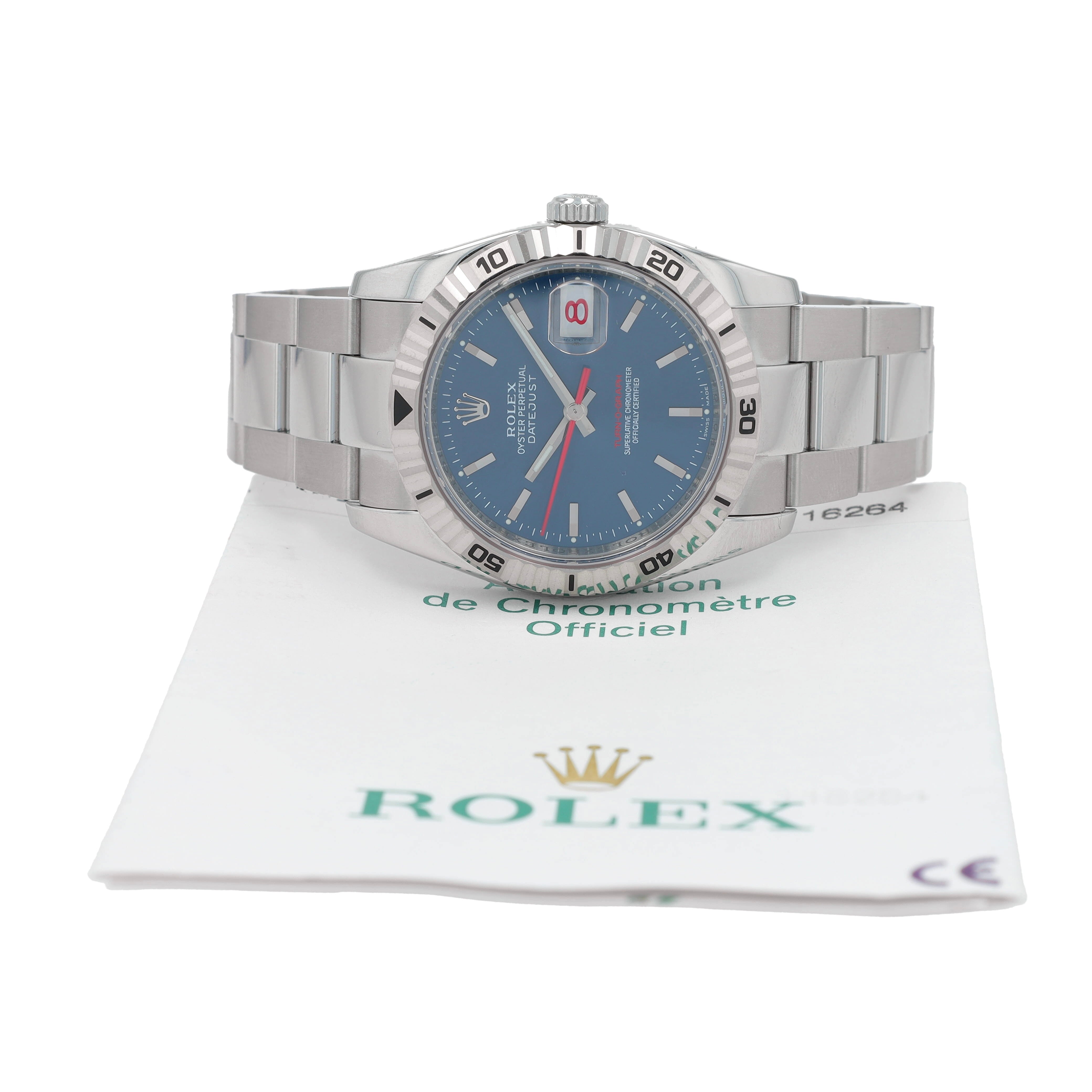 Rolex Datejust 36 116264 w/ Box & Paper 2004