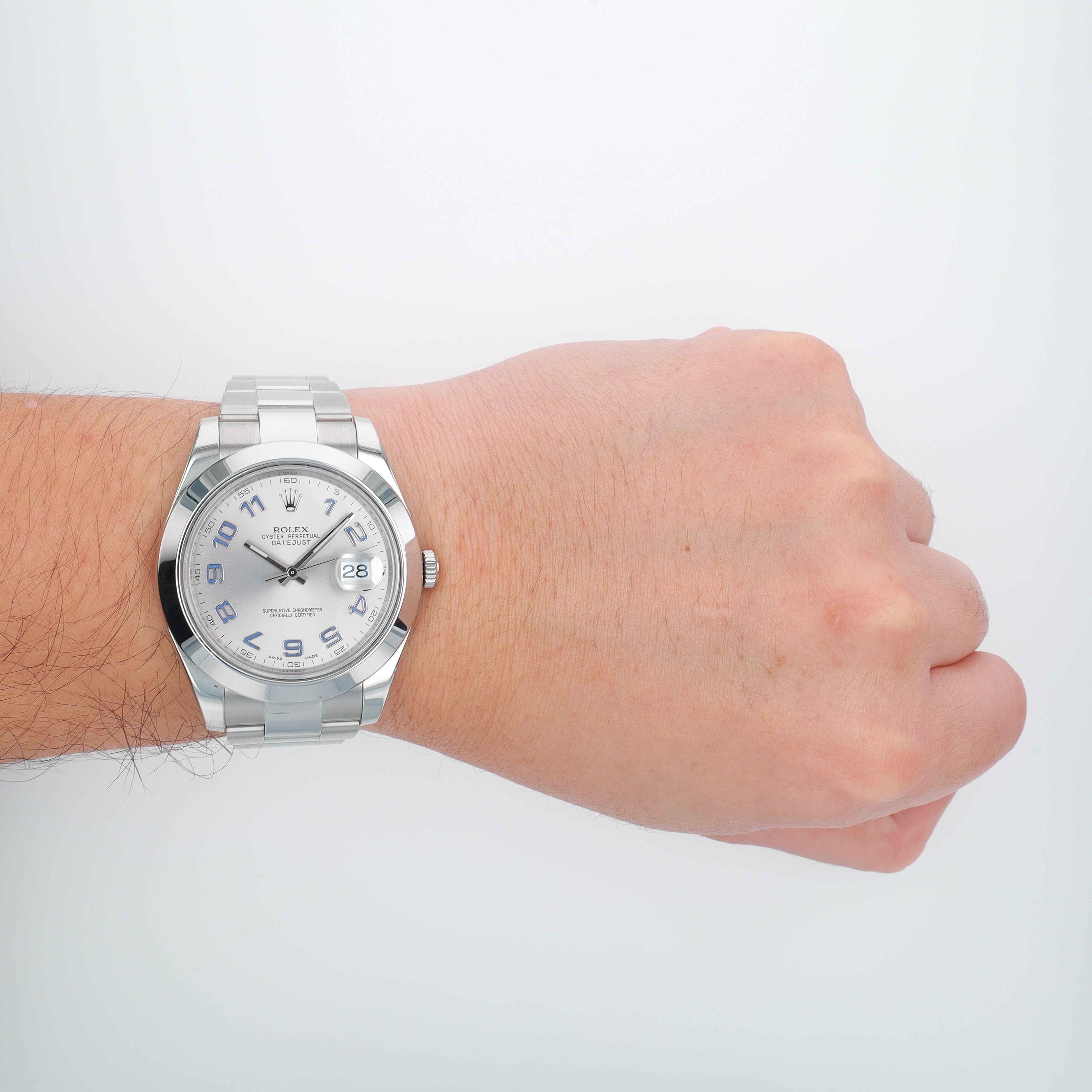 Rolex Datejust II 116300 w/ Box & Cert YR:2018