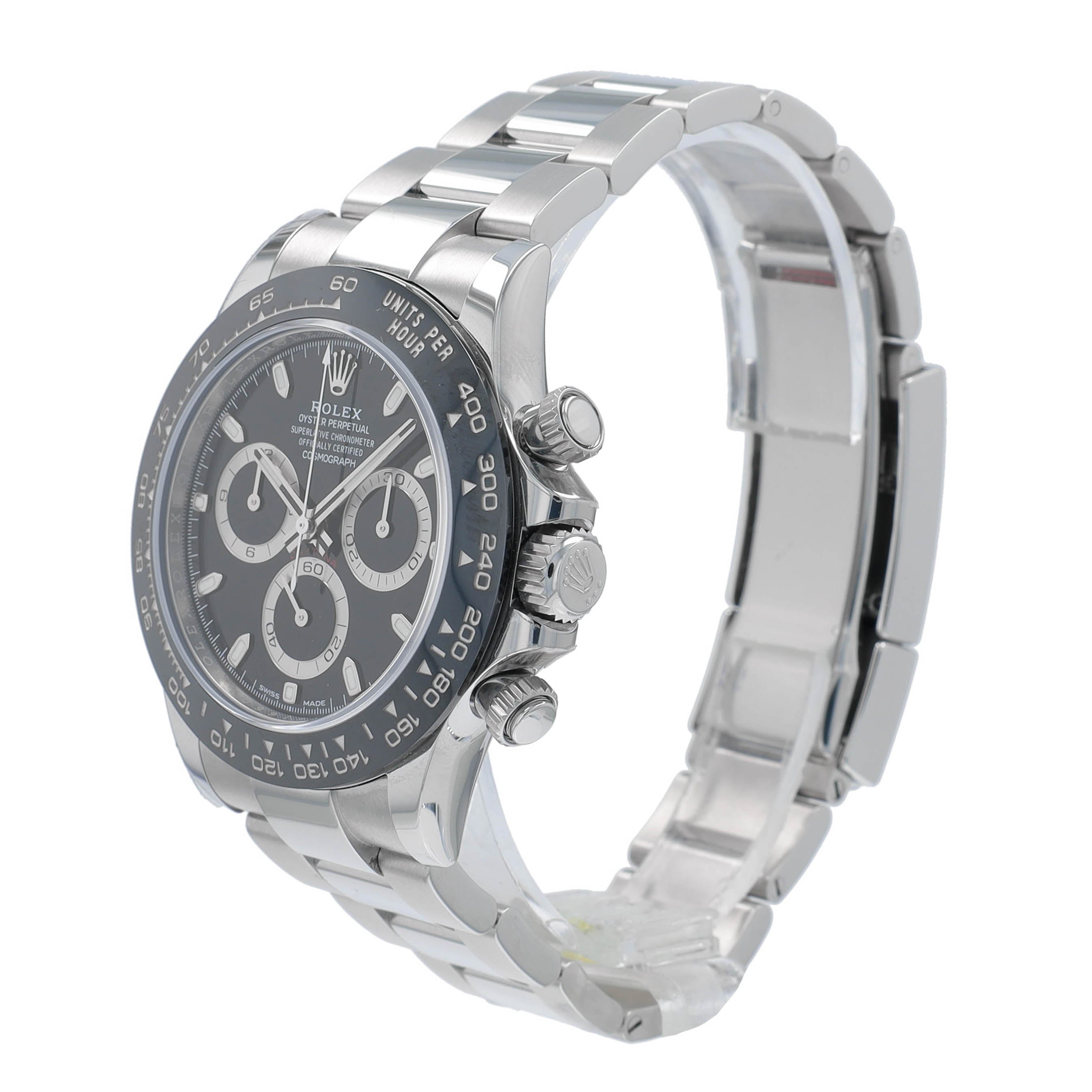 Unworn Rolex Daytona 116500 w/ Stickers (Bar Code) Box & Cert 2023