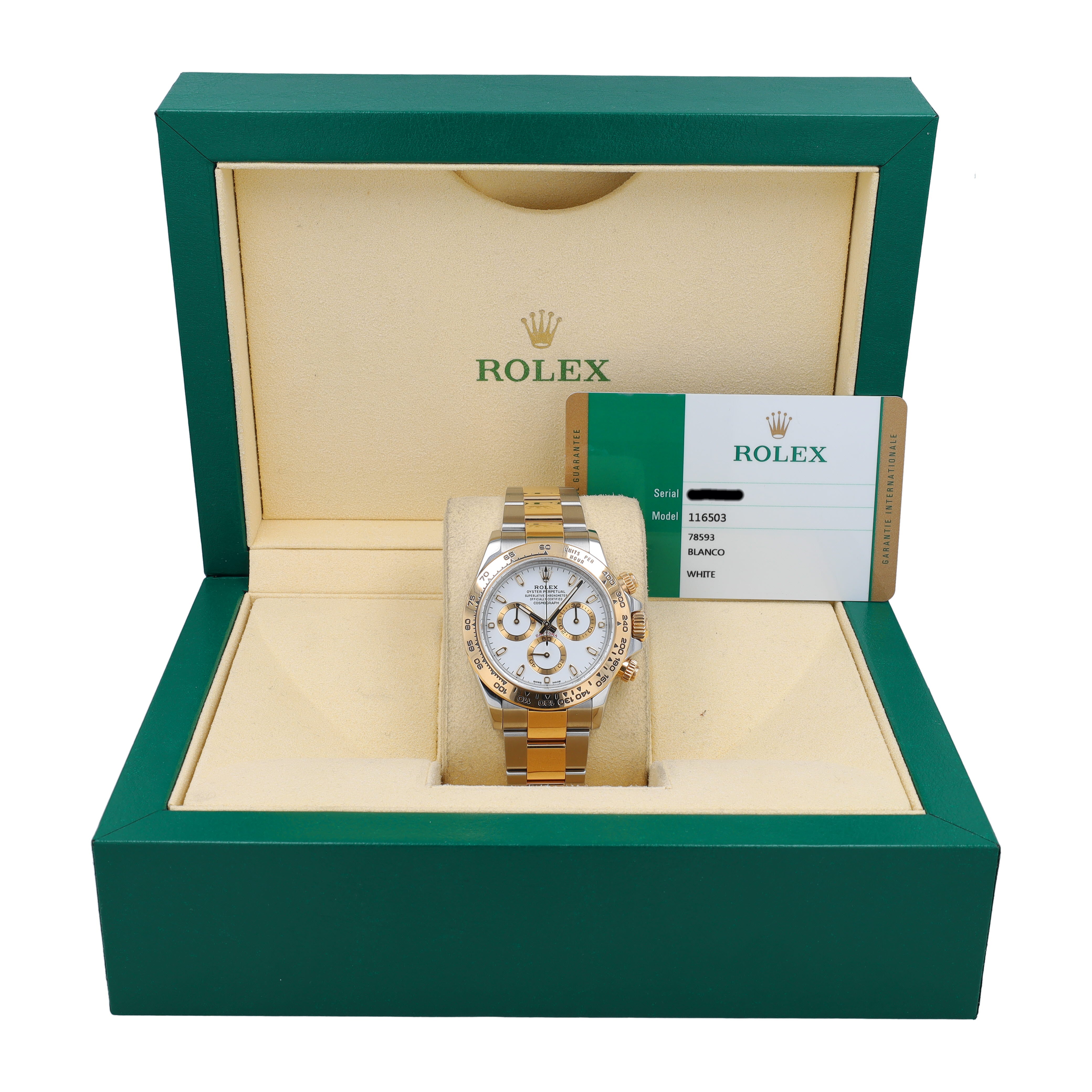 Rolex Daytona 116503 w/ Box & Certificate YR:2017