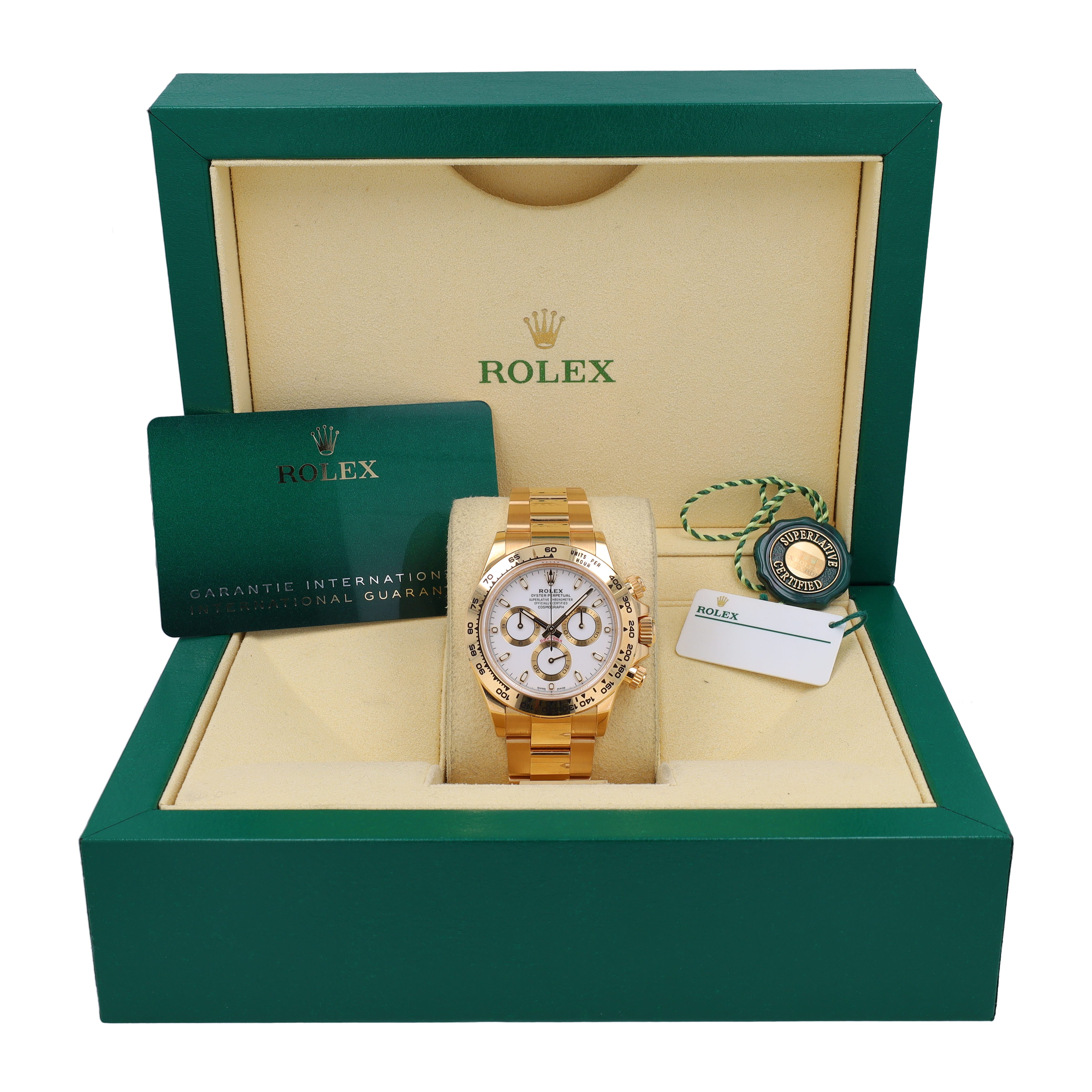 Unworn Rolex Daytona 116508 w/ Box & Cert YR:2021