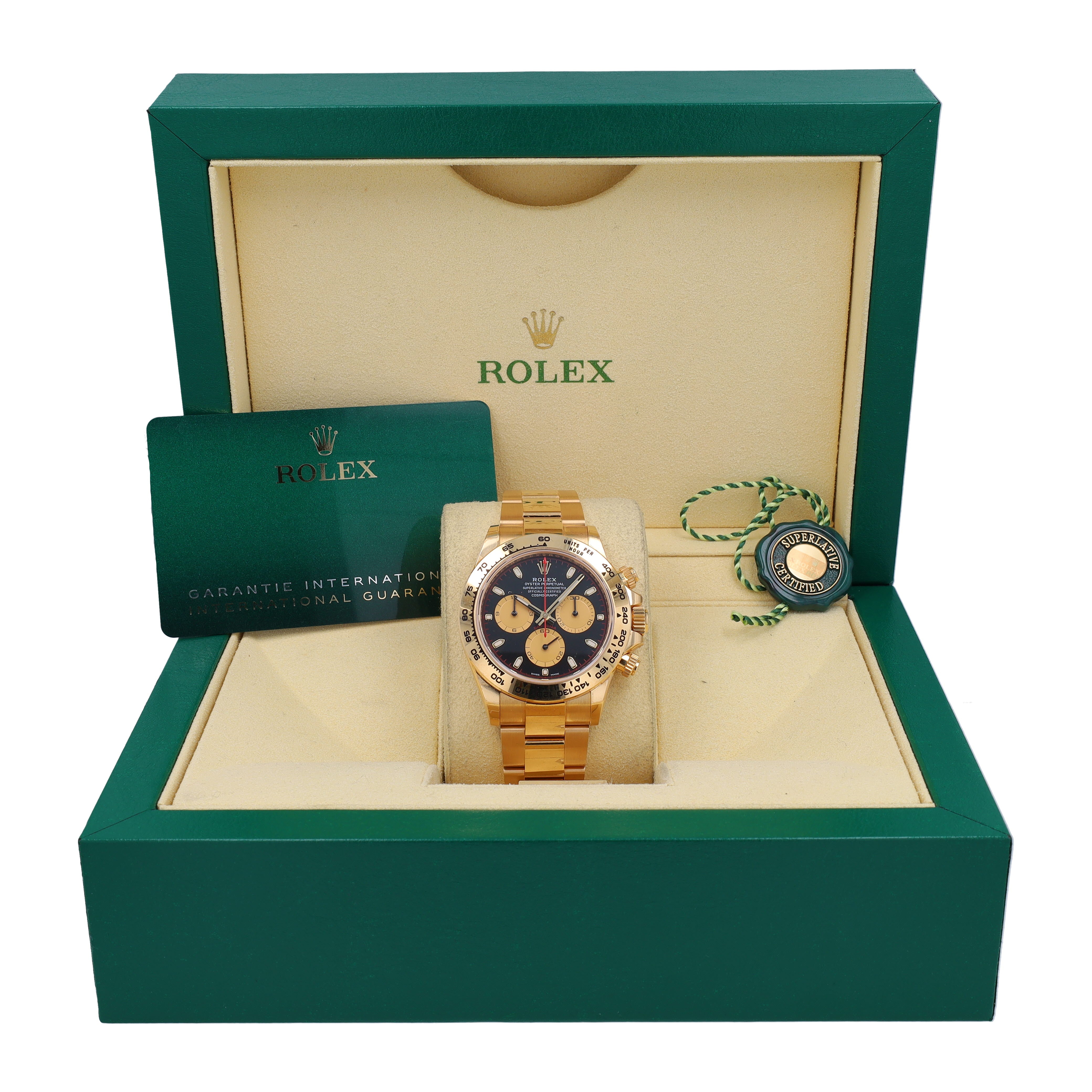 Unworn Rolex Daytona 116508 w/ Box & Cert YR:2021