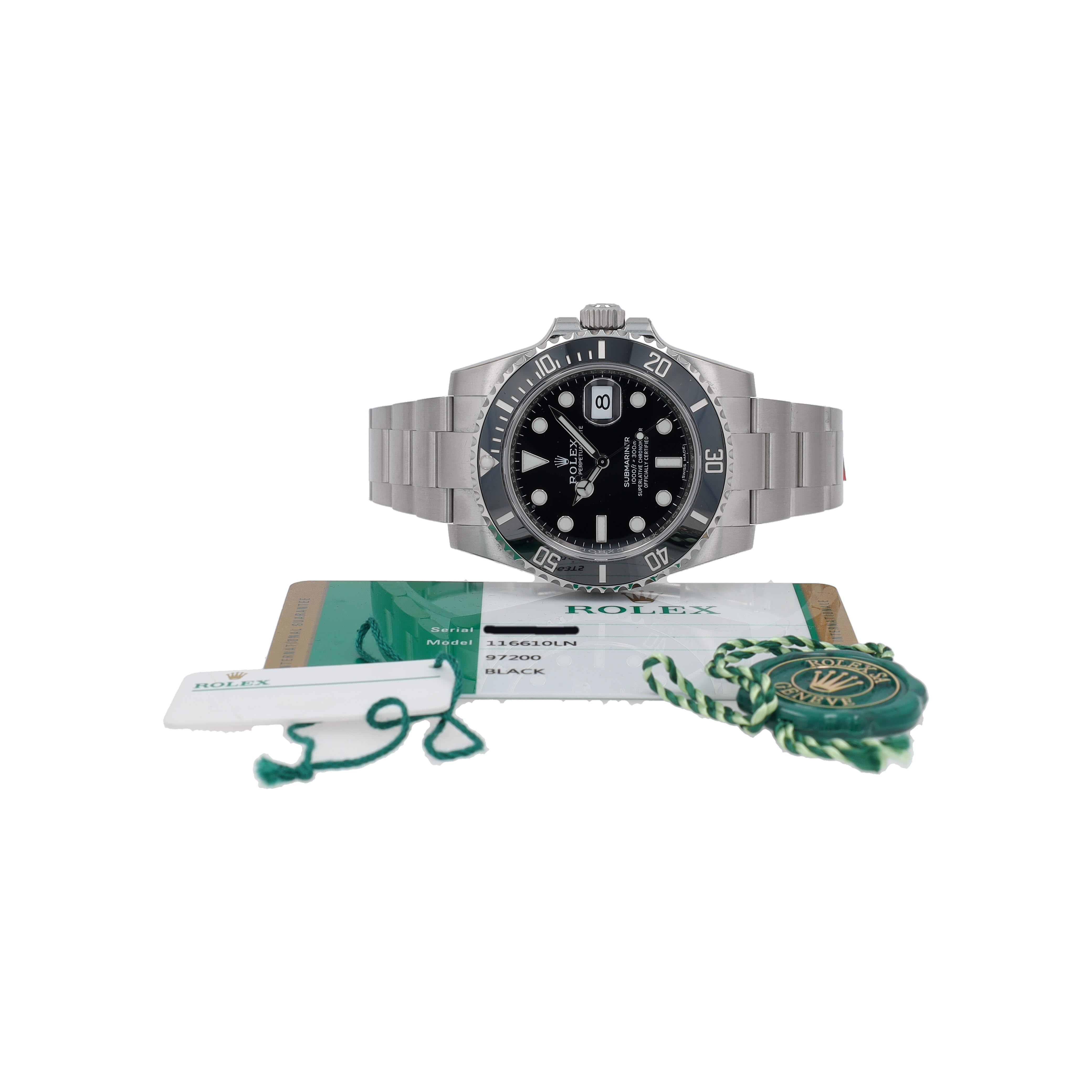 Unworn Rolex Submariner 116610 w// Box & Cert 2019