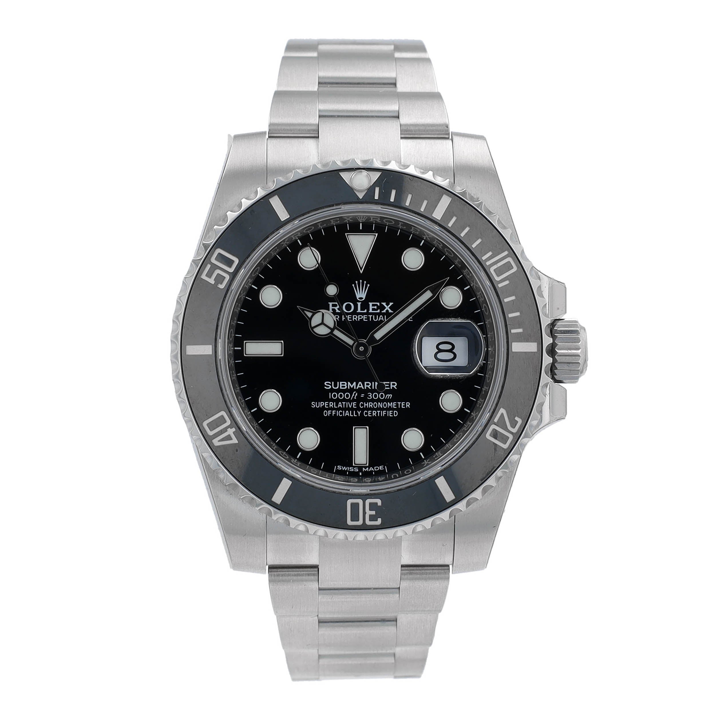 Unworn Rolex Submariner 116610 w// Box & Cert 2019
