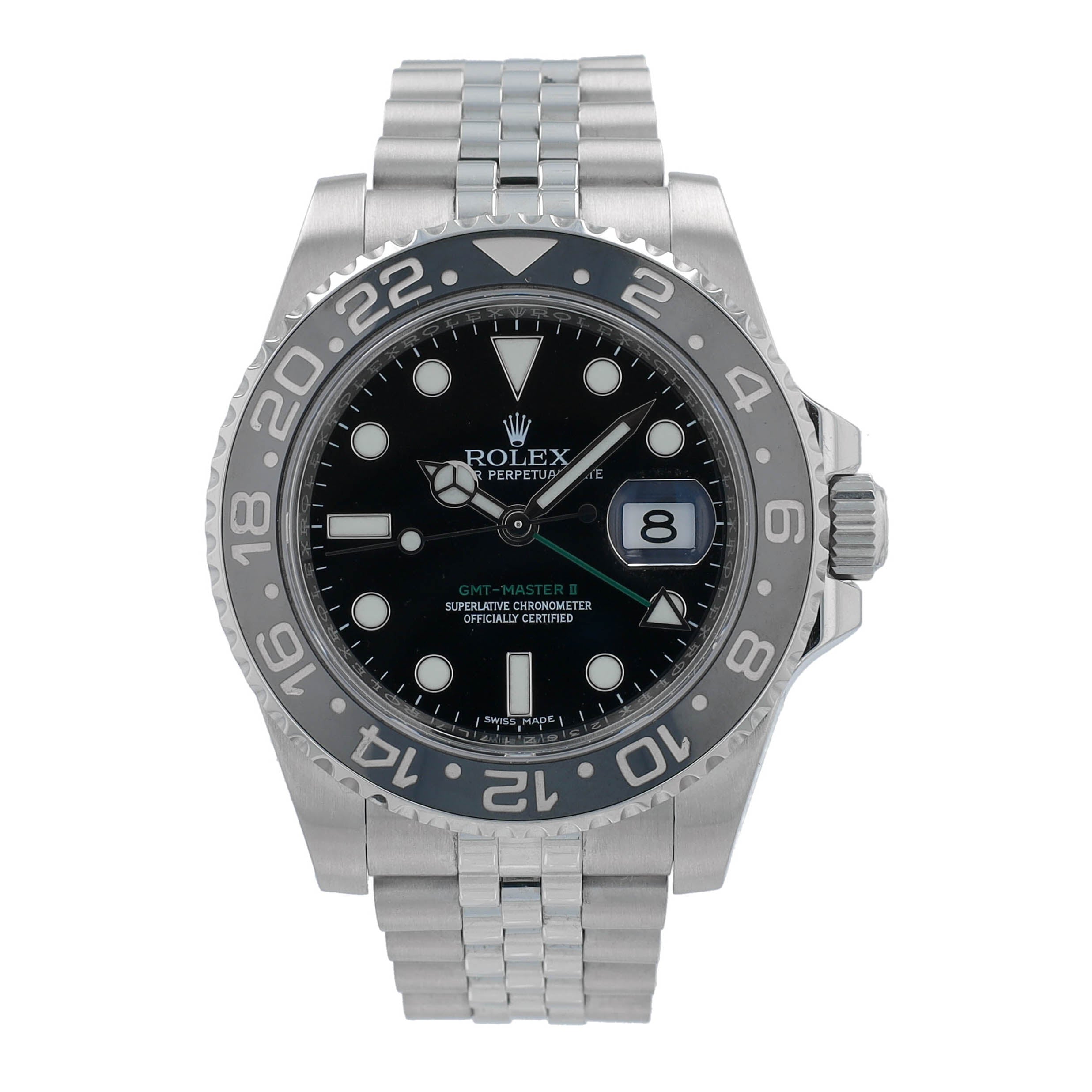 Rolex GMT-Master II 116710 w/ Box & Certificate 2015