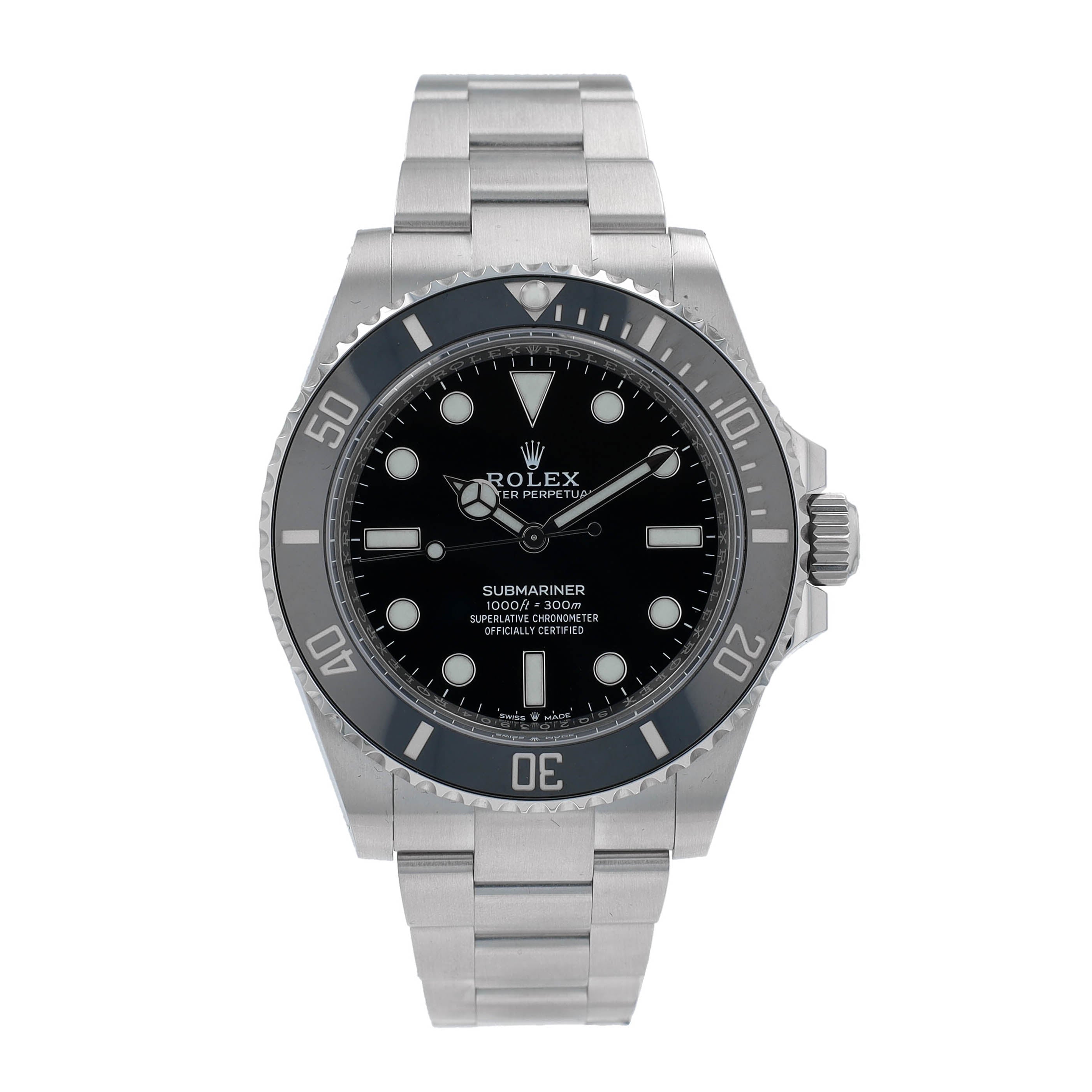Unworn Rolex Submariner 124060 w/ Box & Cert 2021
