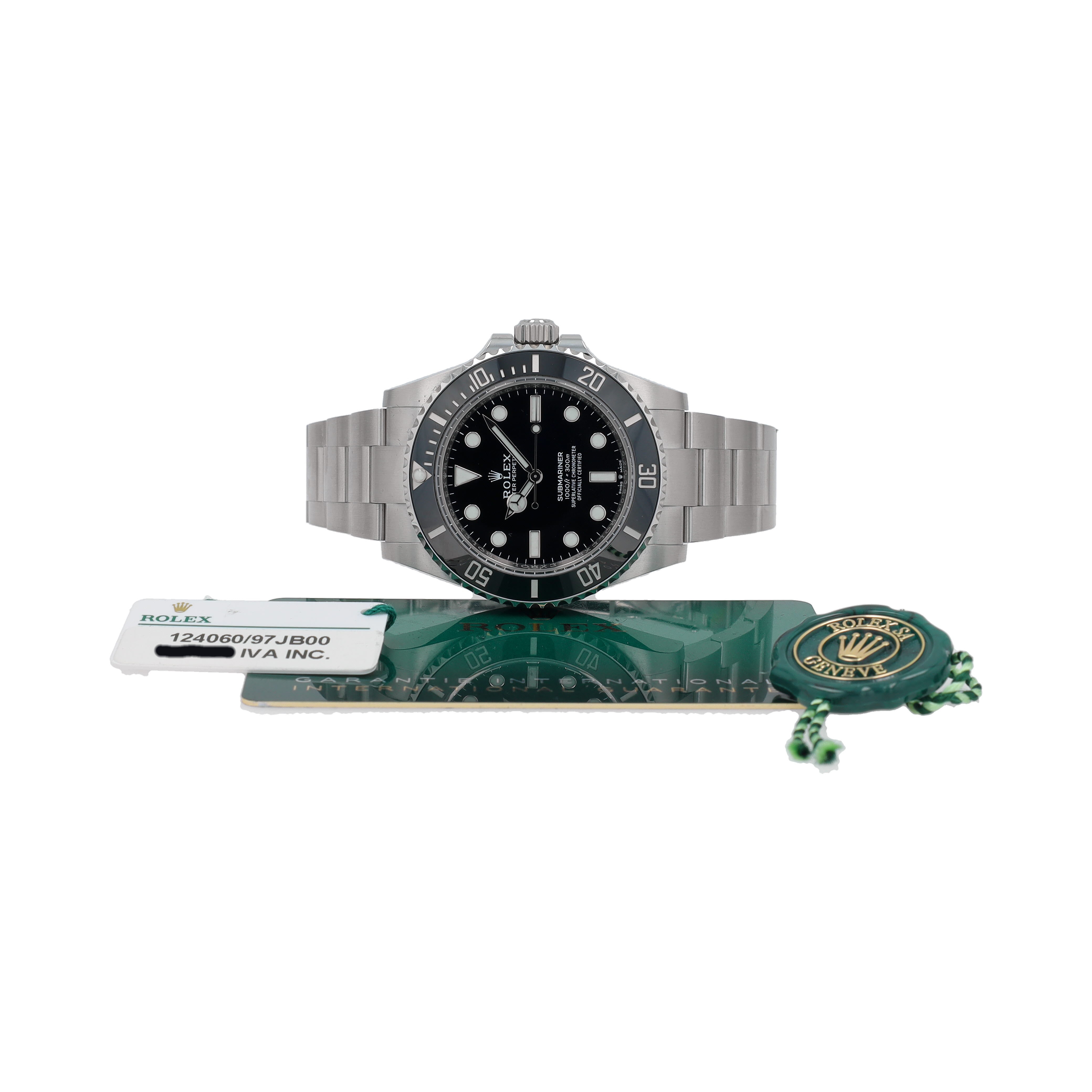 Unworn Rolex Submariner 124060 w/ Box & Cert 2021