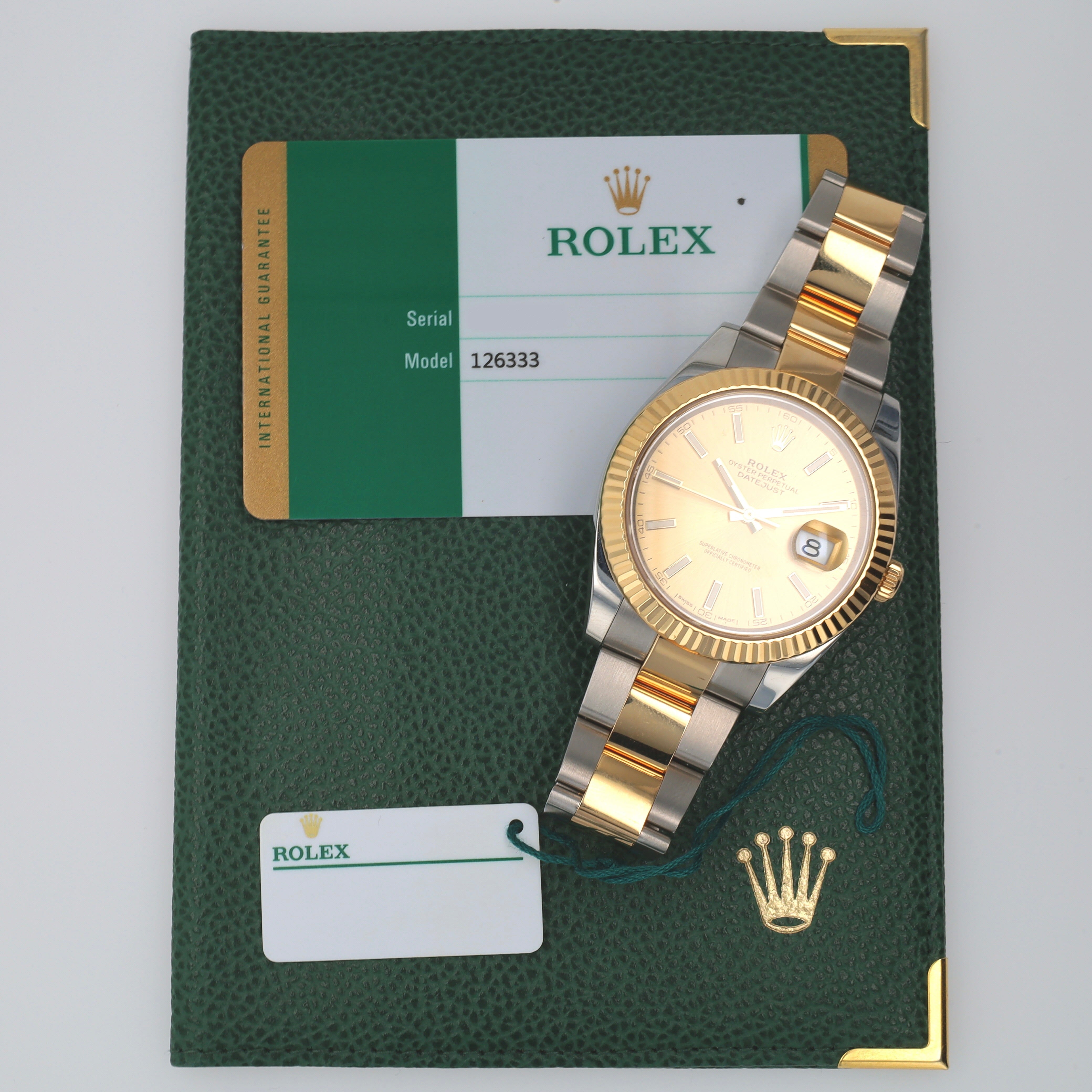 Rolex Datejust 41 126333 w/ Box & Cert 2019