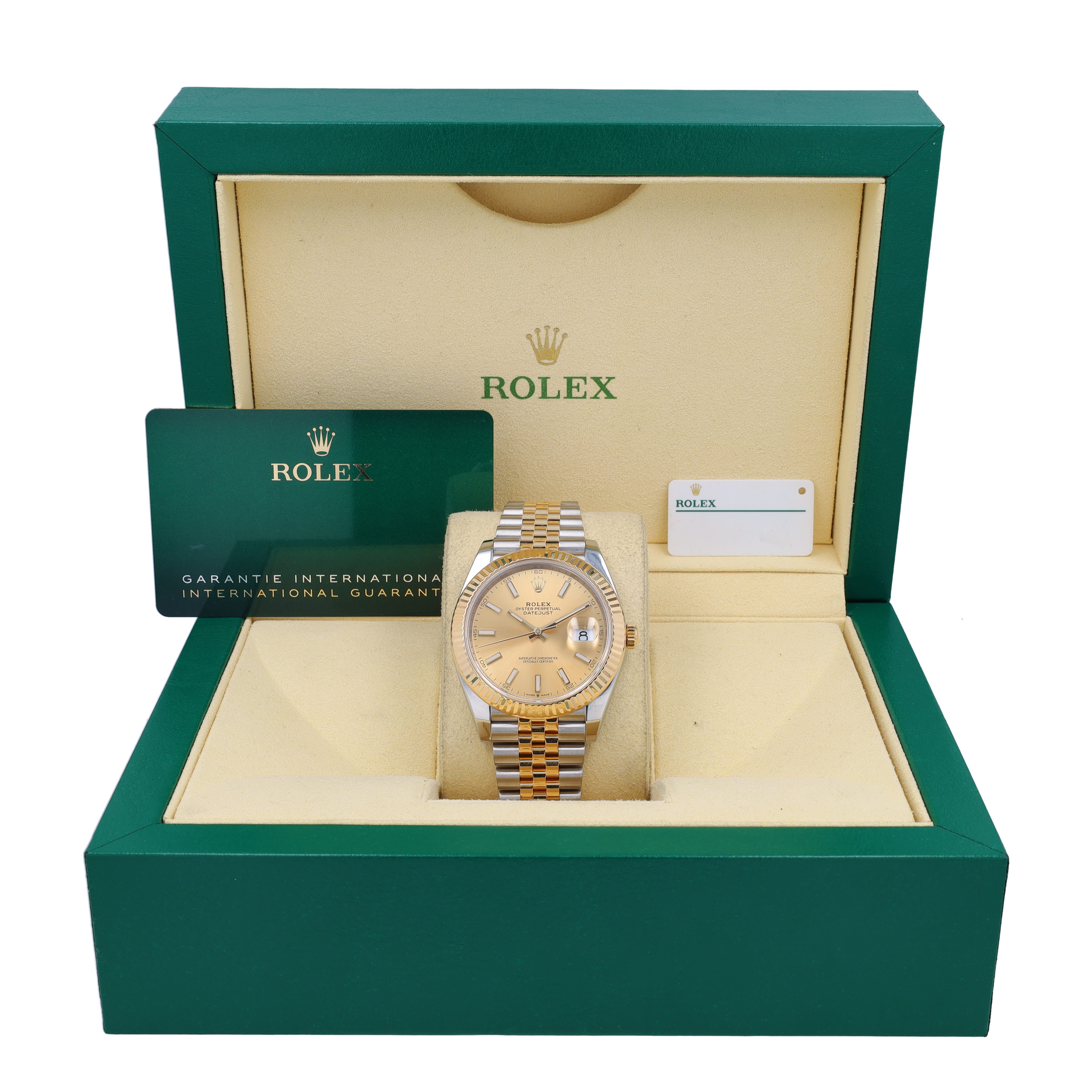 Rolex Datejust 41 126333 w/ Box & Cert YR:2022