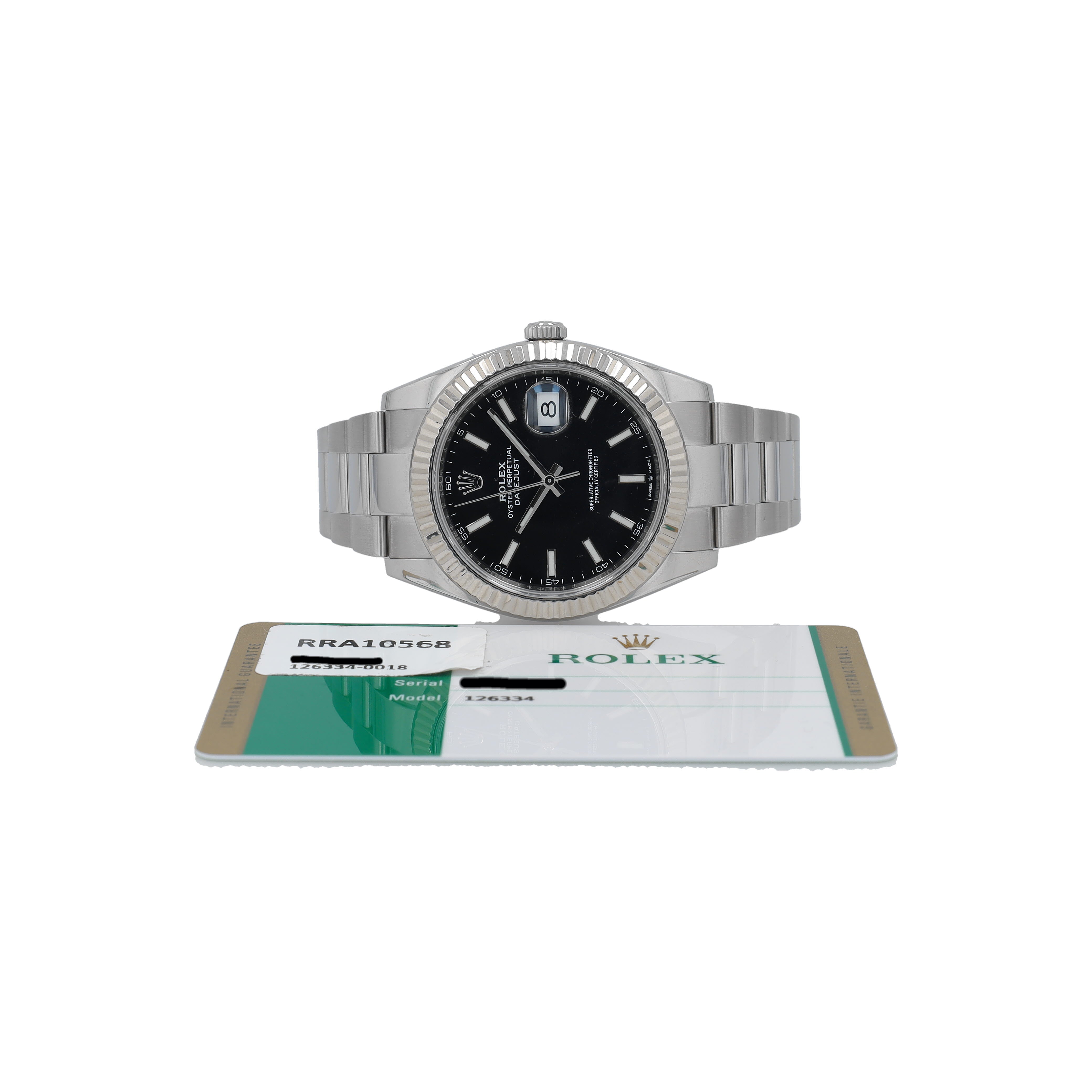 Rolex Datejust 40 126334 w/ Box & Cert YR:2010 & UP