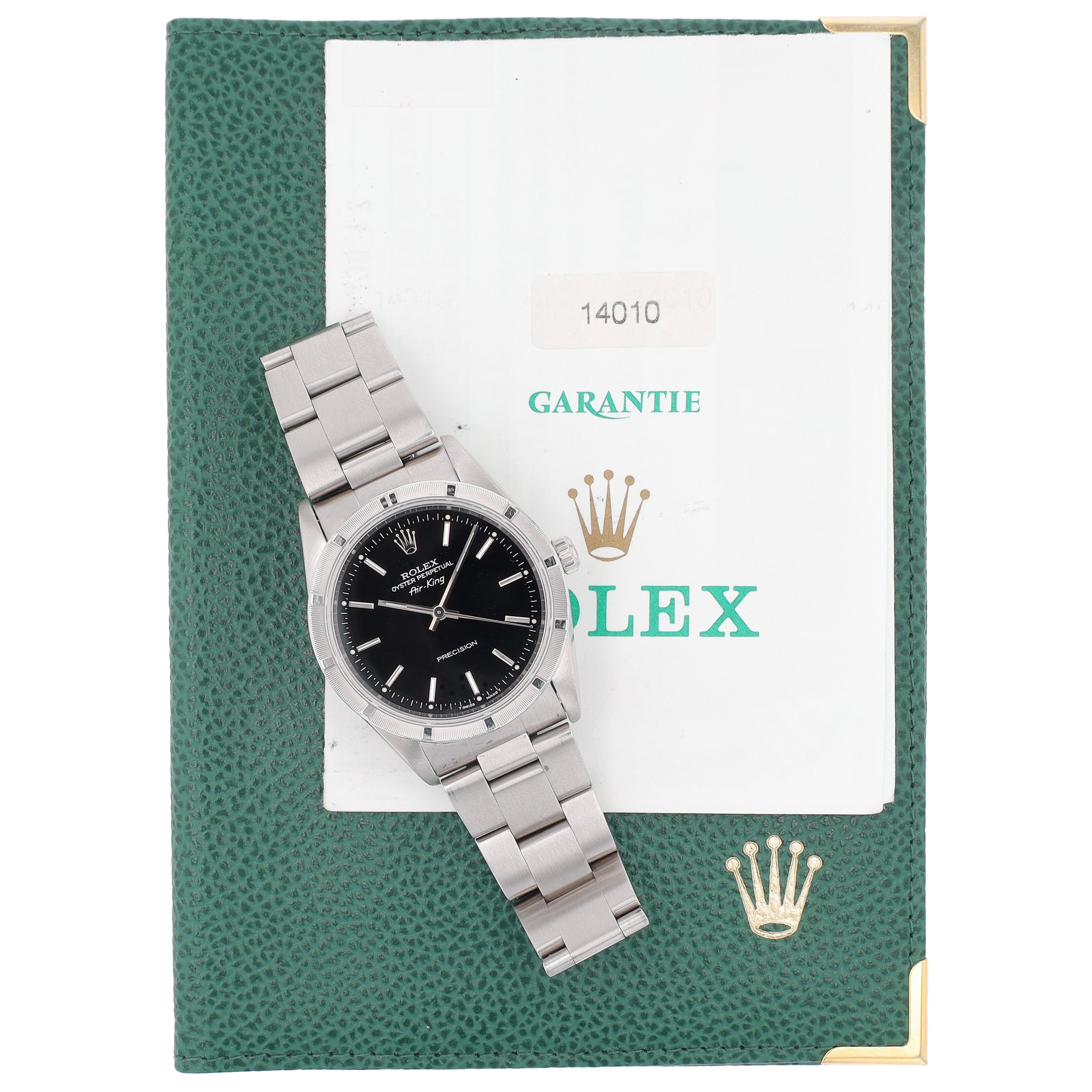 Rolex Air-King 14010 w/ Box & Paper 1998