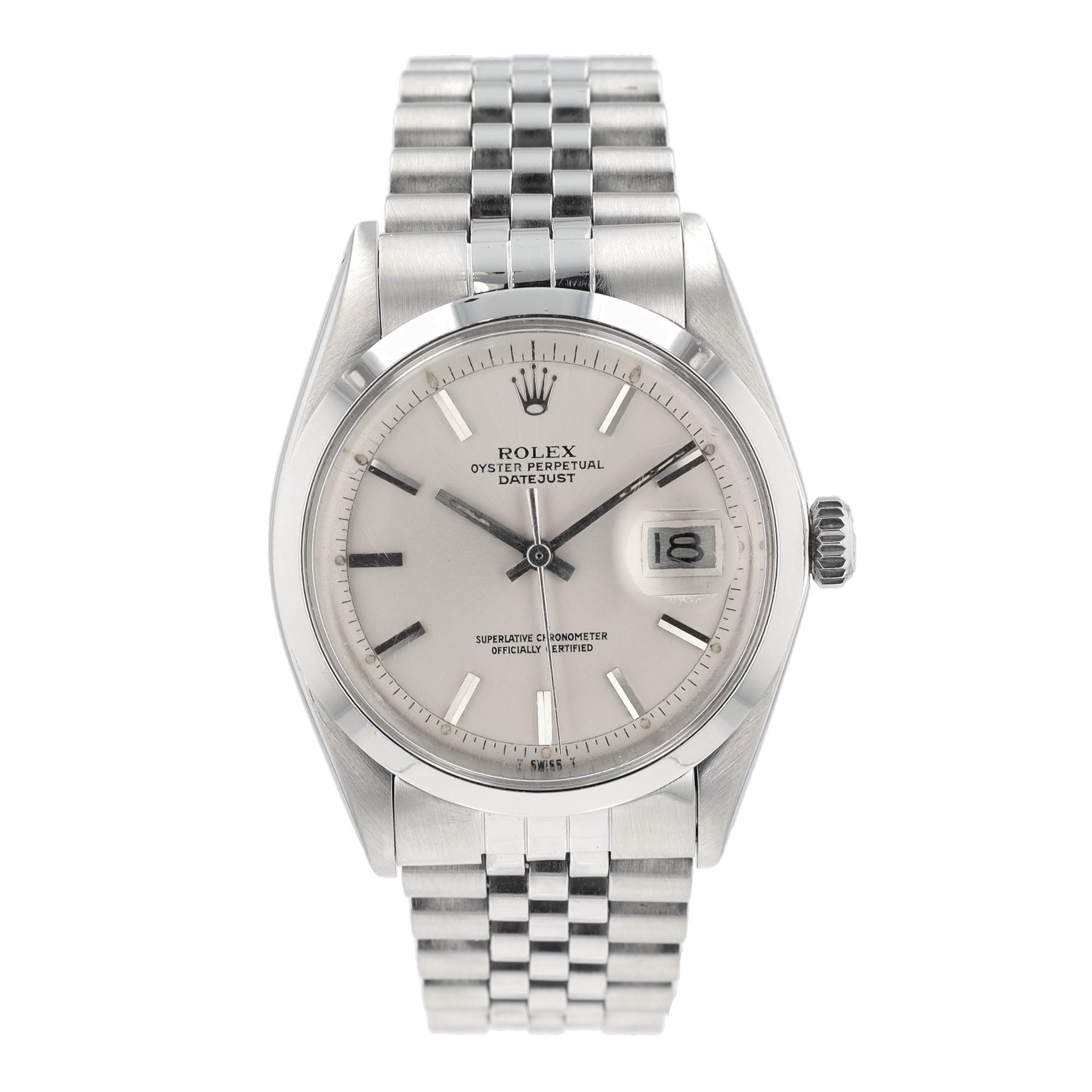 Vintage Rolex Datejust 36 1600 YR:1975