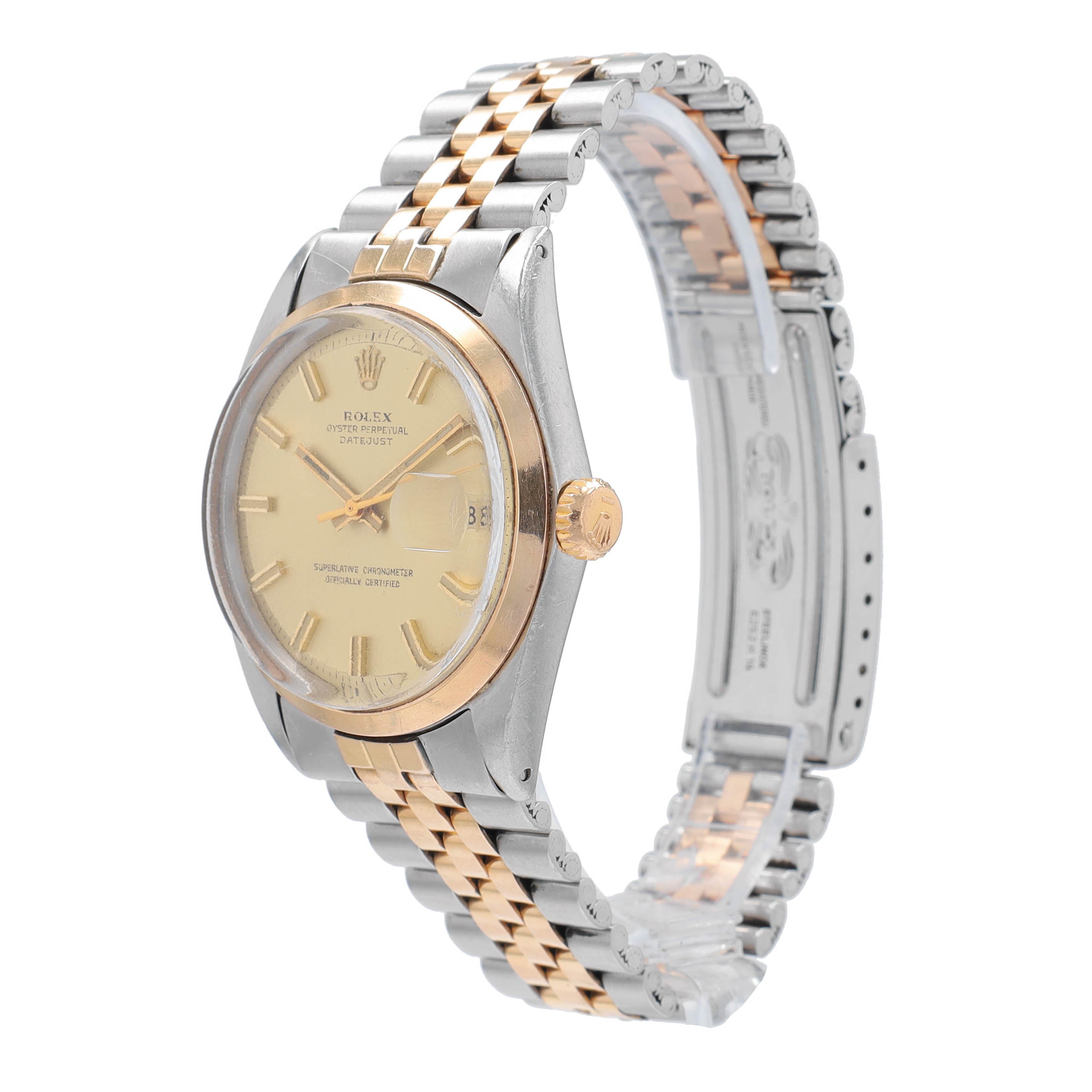 Vintage Rolex Datejust 36 1600 YR:1973