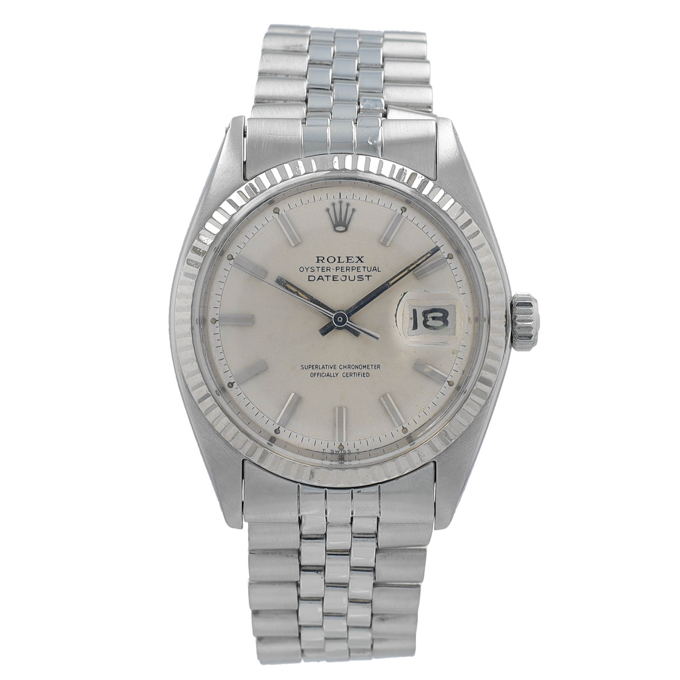 Vintage Rolex Datejust 36 1601 YR:1969