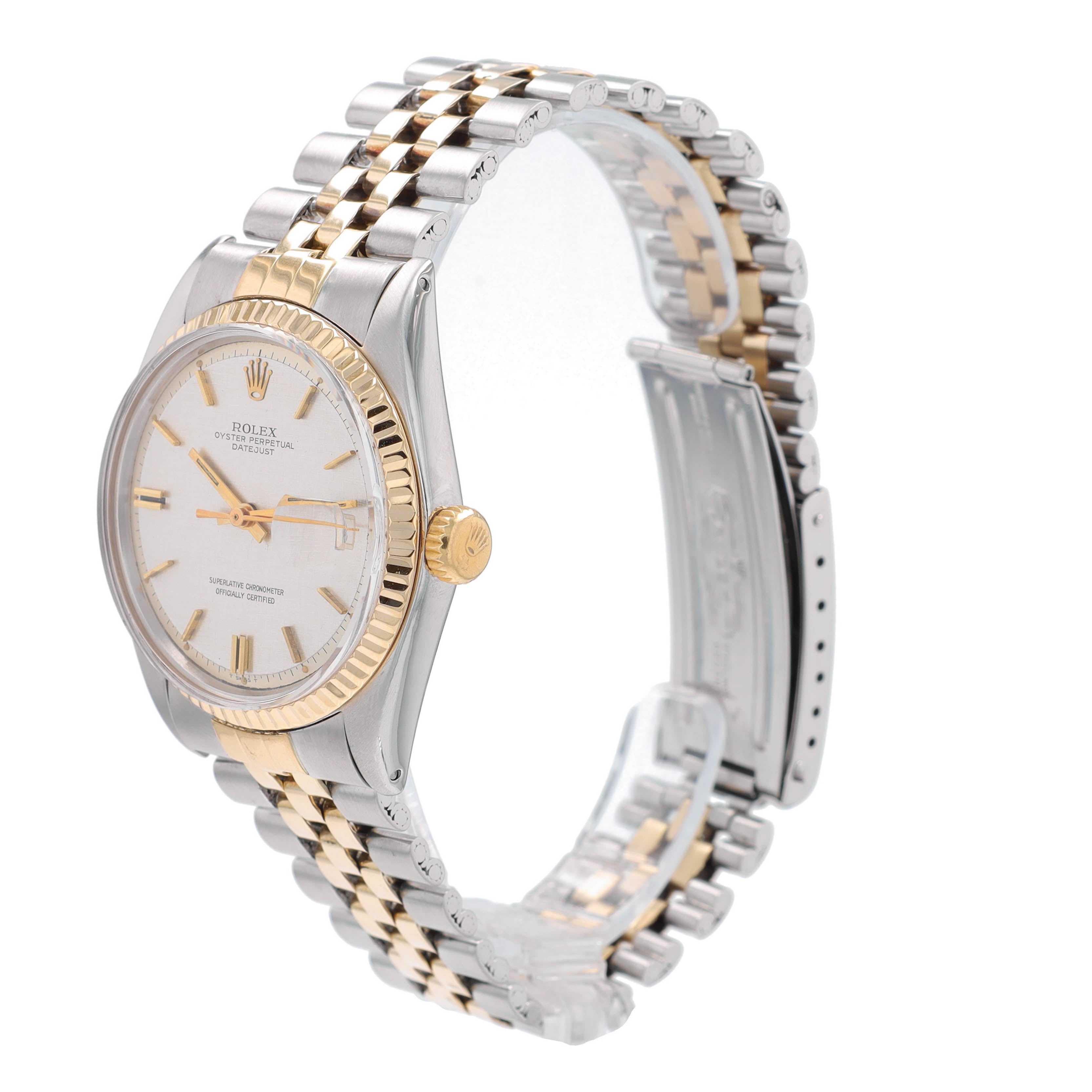 Vintage Rolex Datejust 36 1601 YR:1970