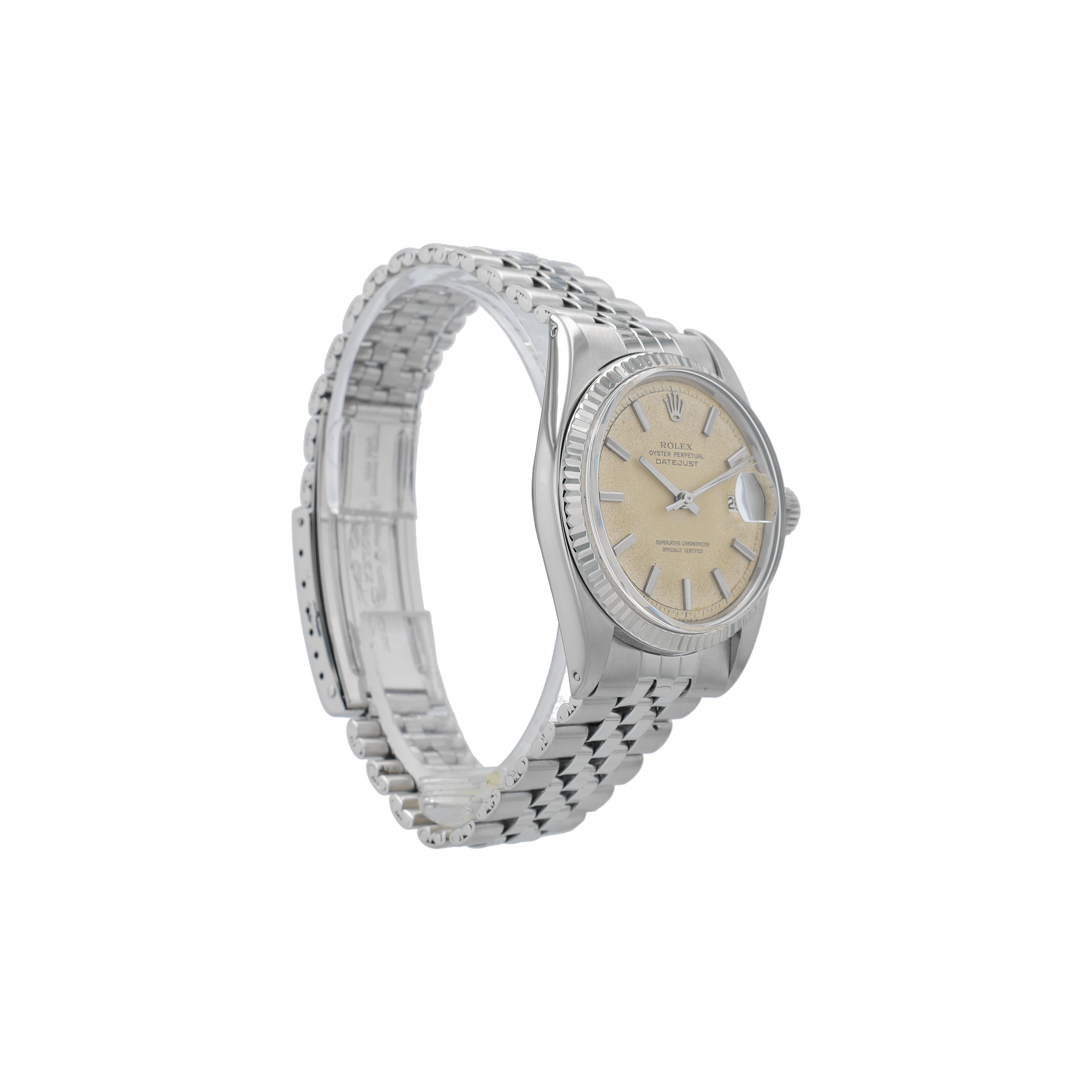 Vintage Rolex Datejust 36 1601 YR:1968
