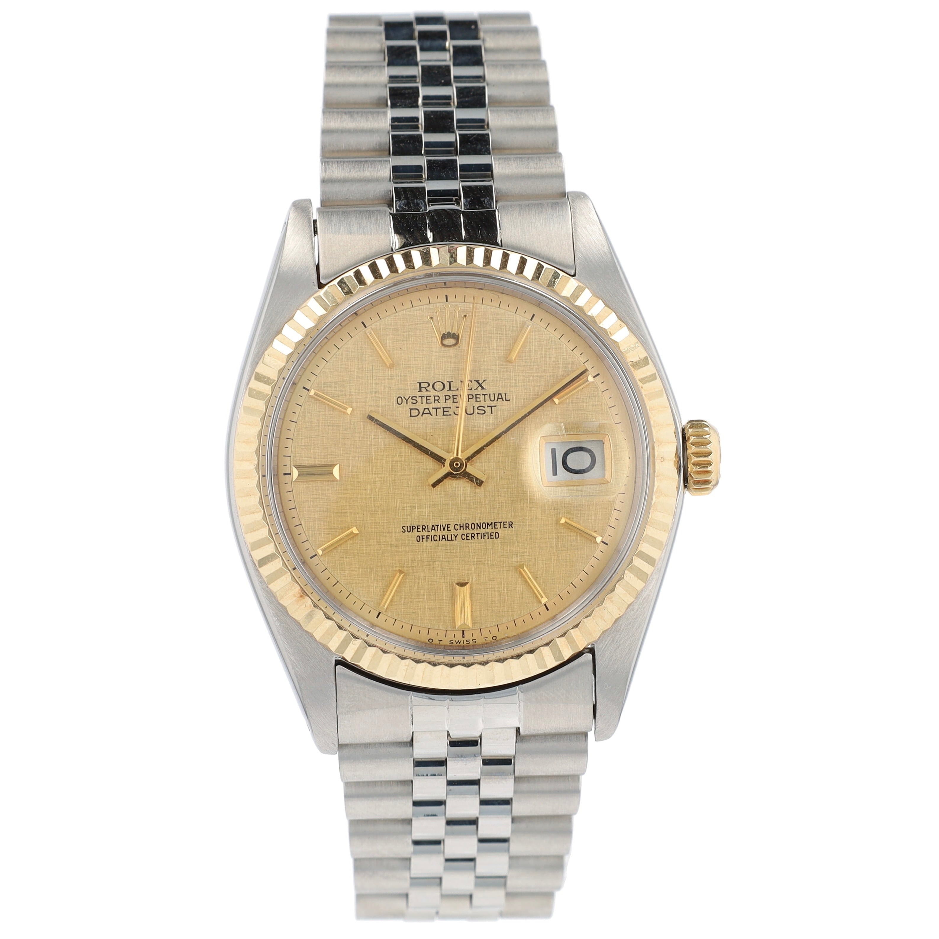 Vintage Rolex Datejust 36 1601 YR:1973