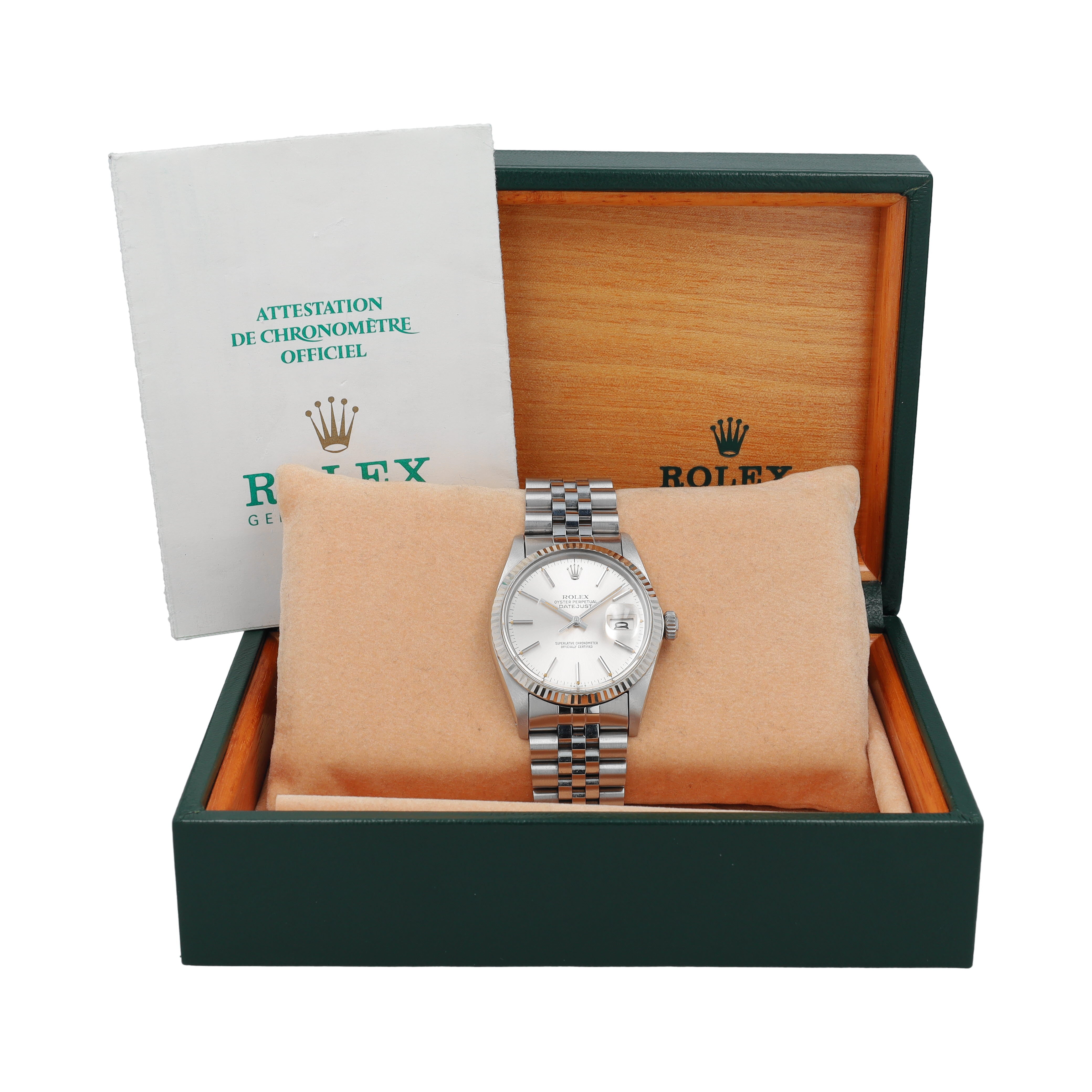 Rolex Datejust 16014 w/ Box & Paper YR:1981