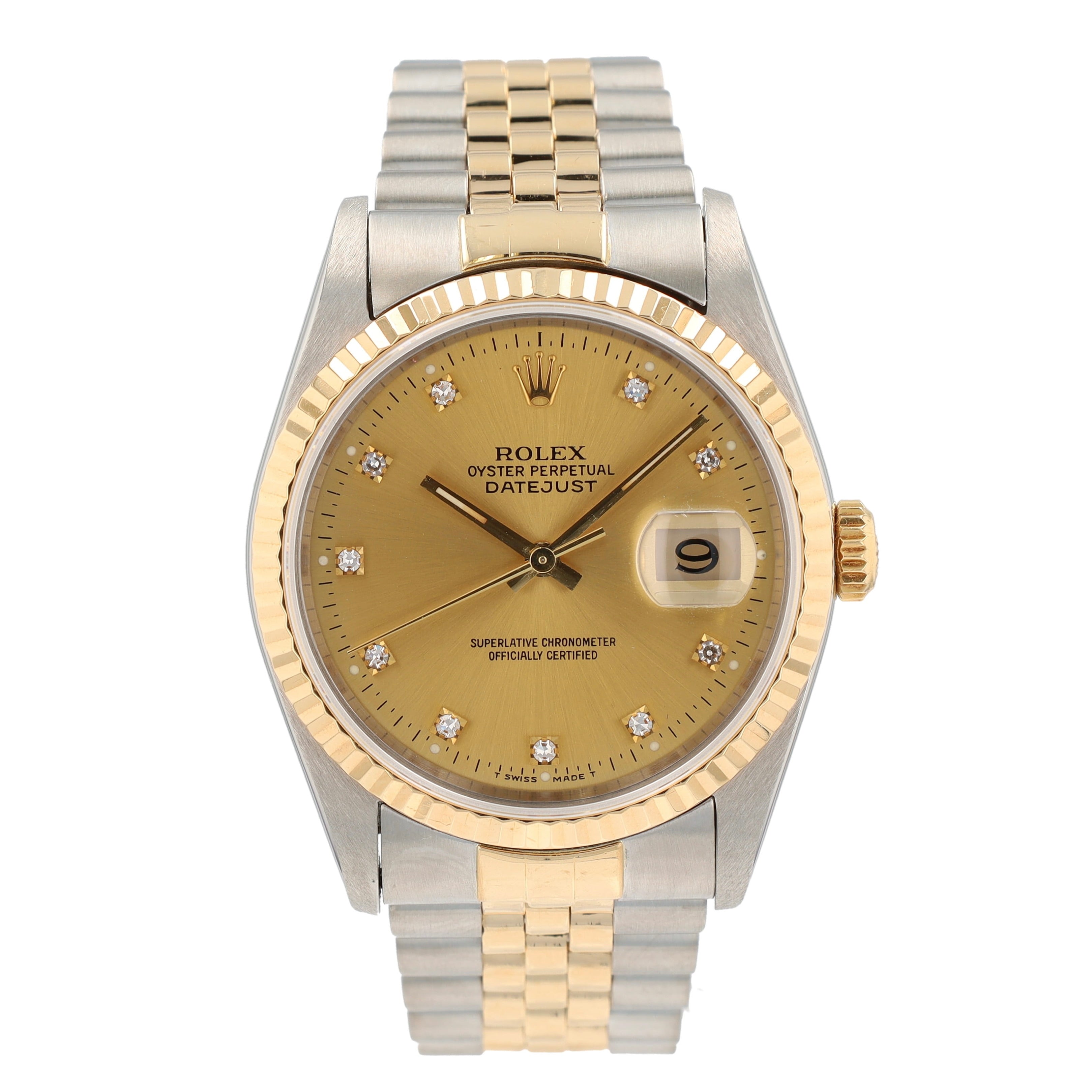 Rolex Datejust 36 16233 w/ Box & Paper YR:1991