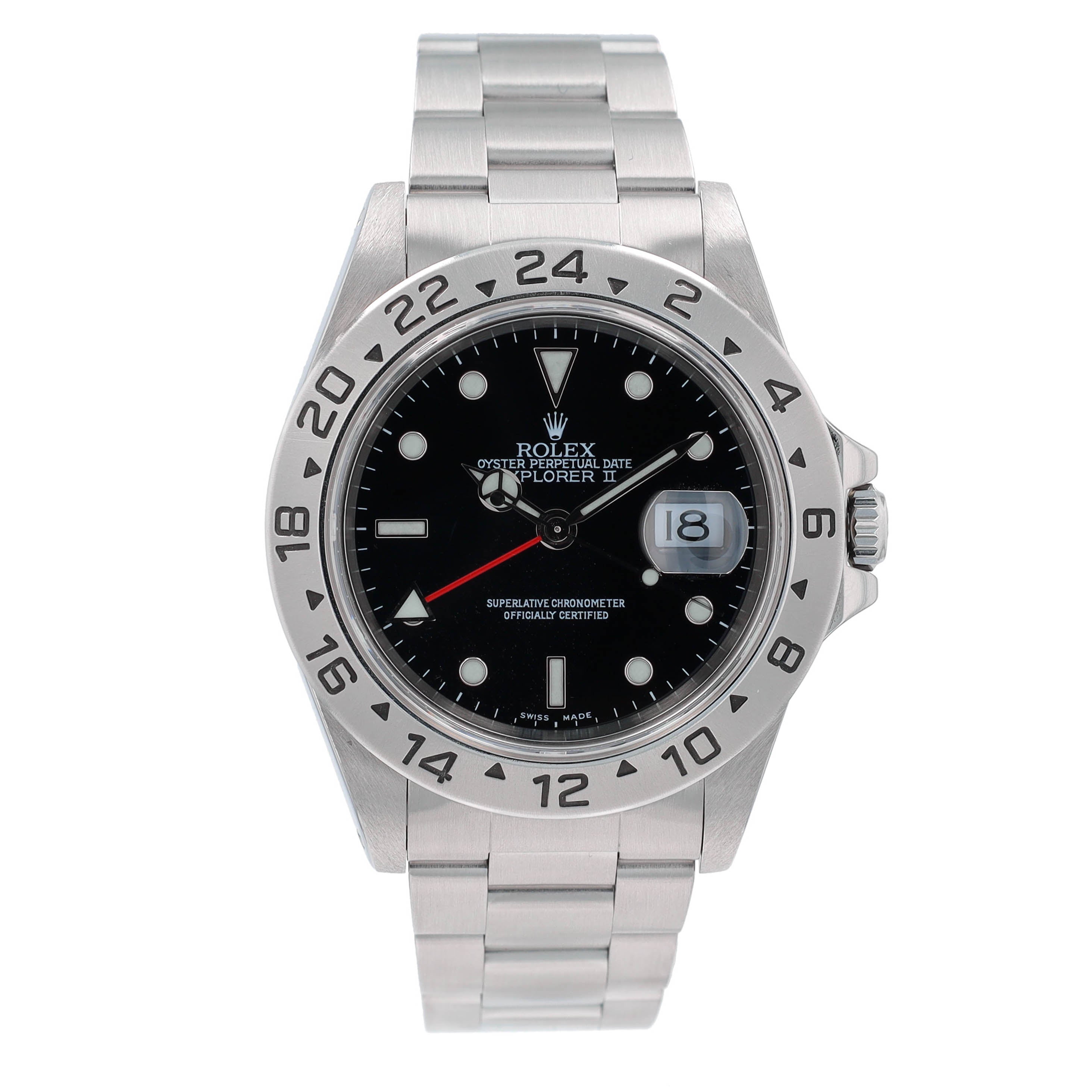 Rolex Explorer II 16570 w/ Box & Paper YR:1999