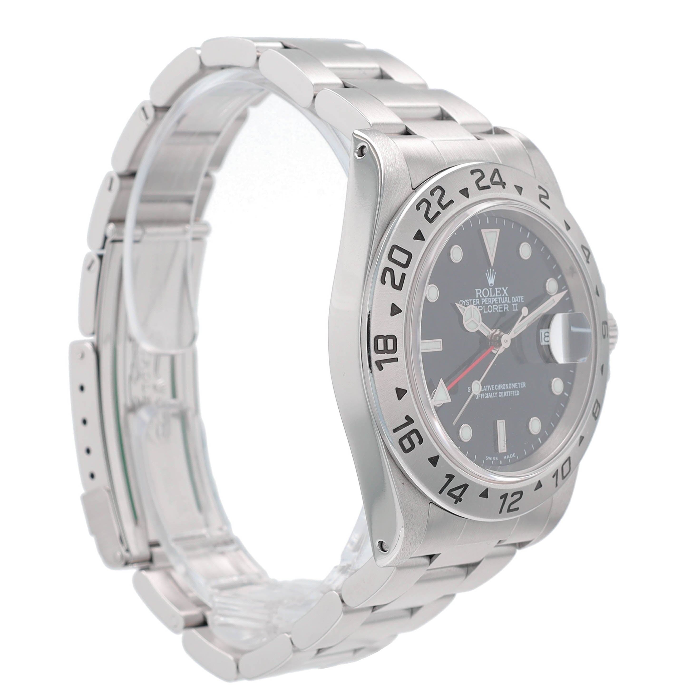 Rolex Explorer II 16570 w/ Box & Paper YR:1999