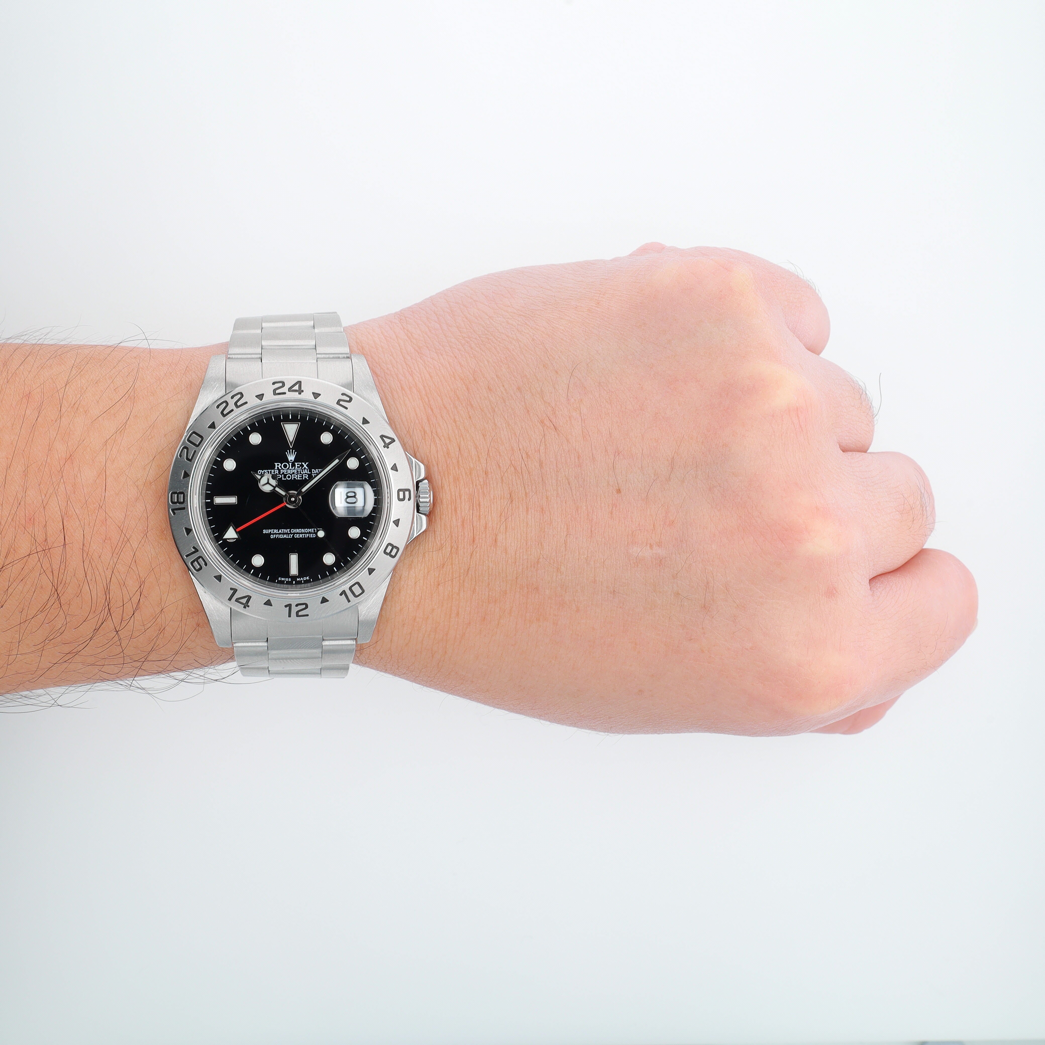 Rolex Explorer II 16570 w/ Box & Paper YR:1999