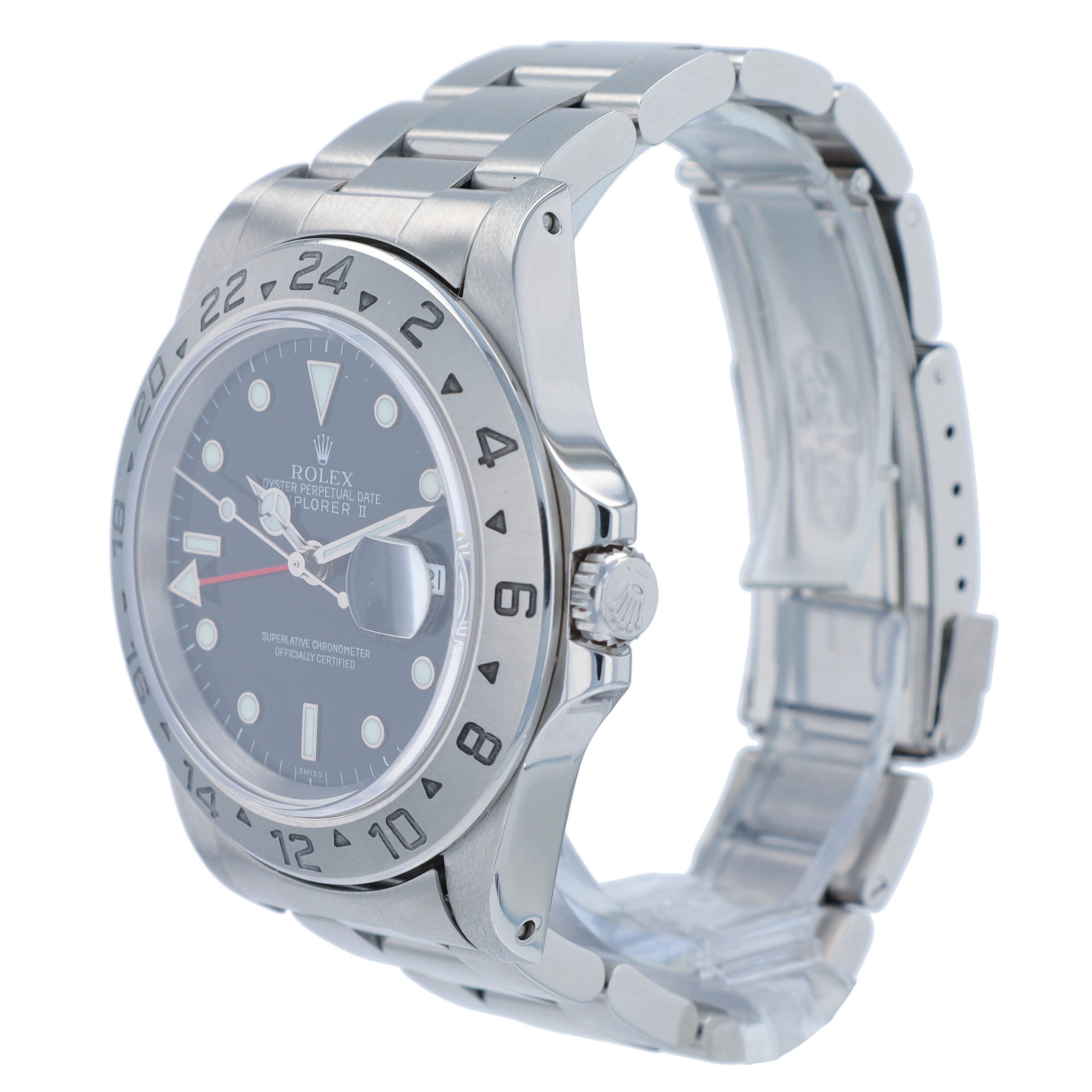 Rolex Explorer II 16570 w/ Box & Paper YR:1999
