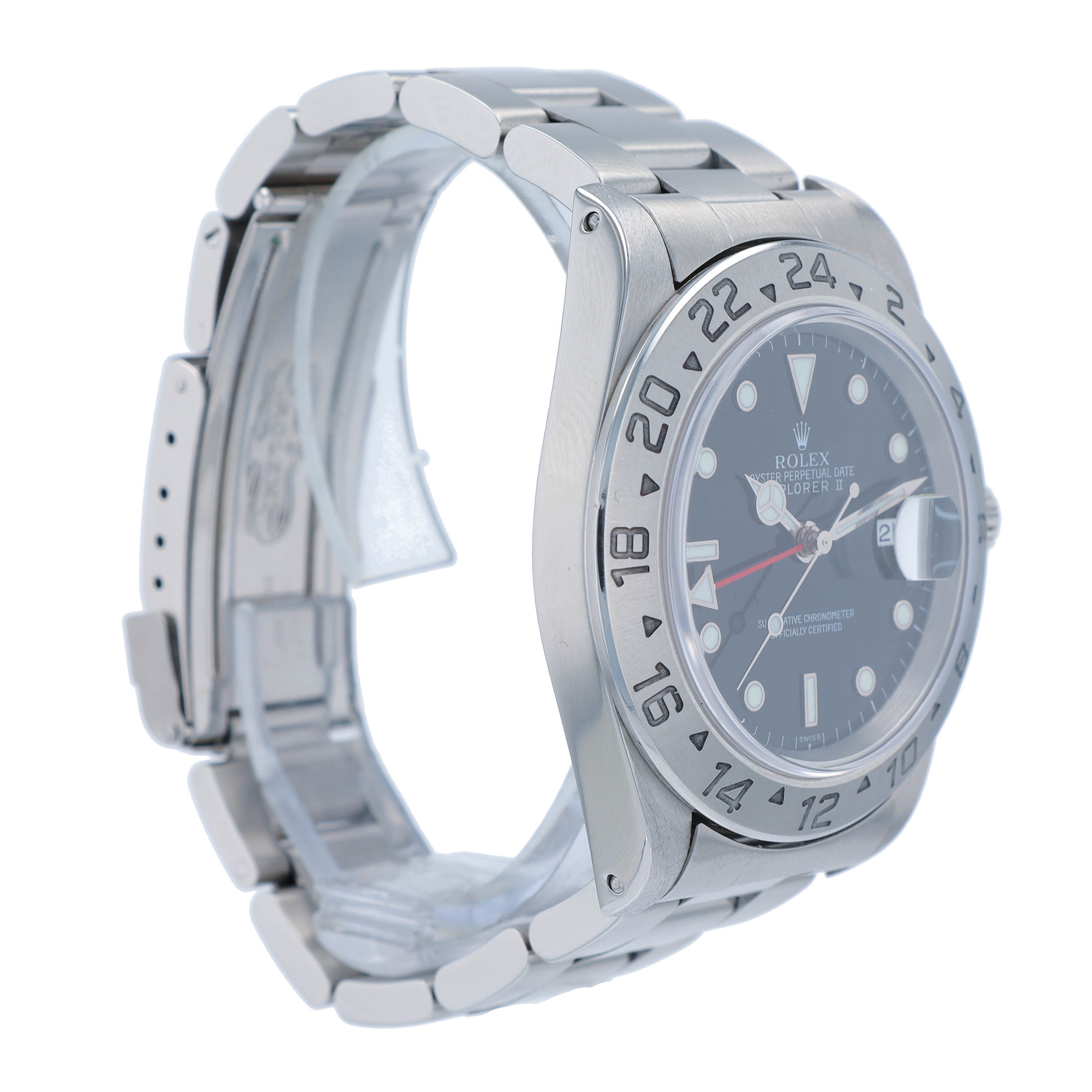 Rolex Explorer II 16570 w/ Box & Paper YR:1999