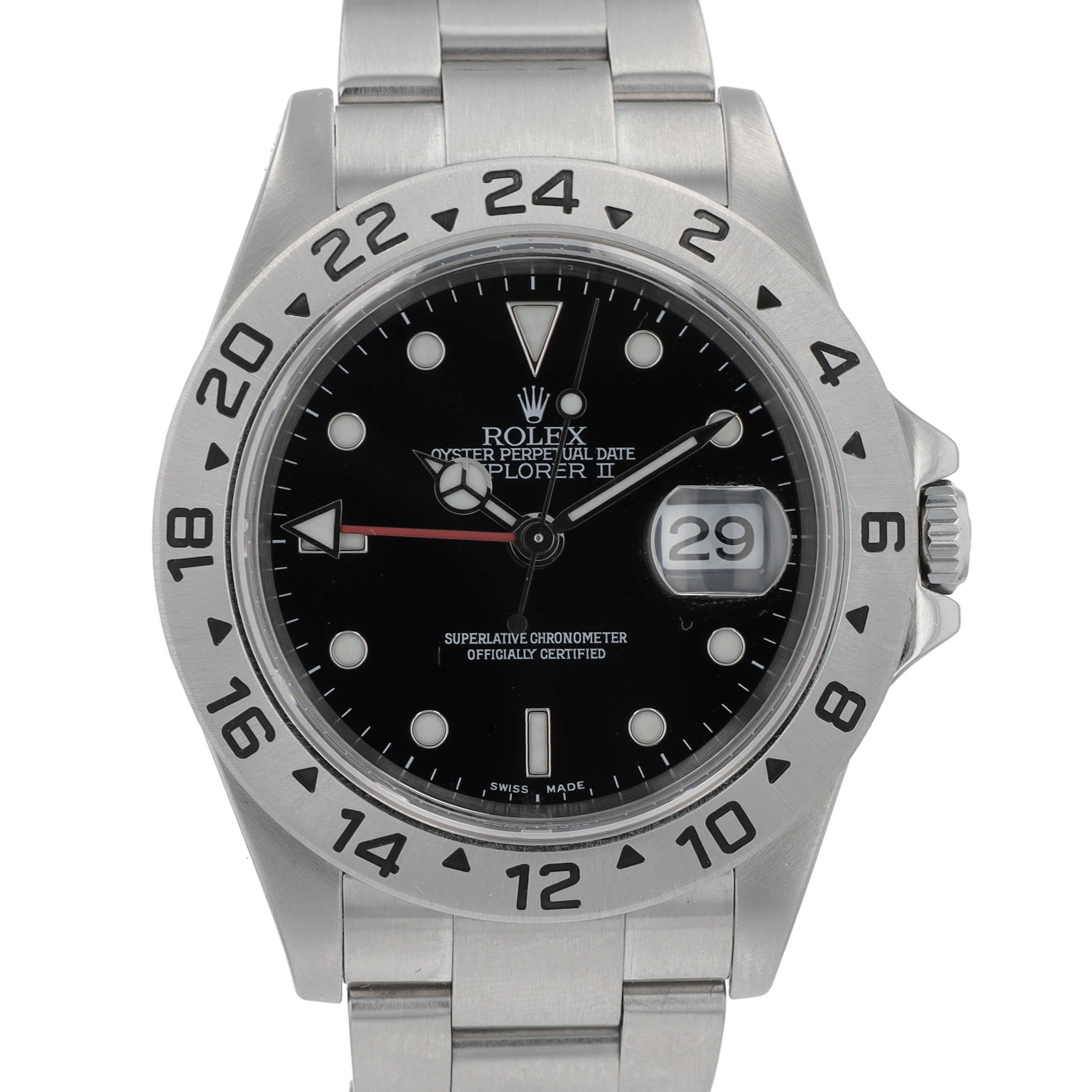 Rolex Explorer II 16570 w/ Box & Paper YR:2005