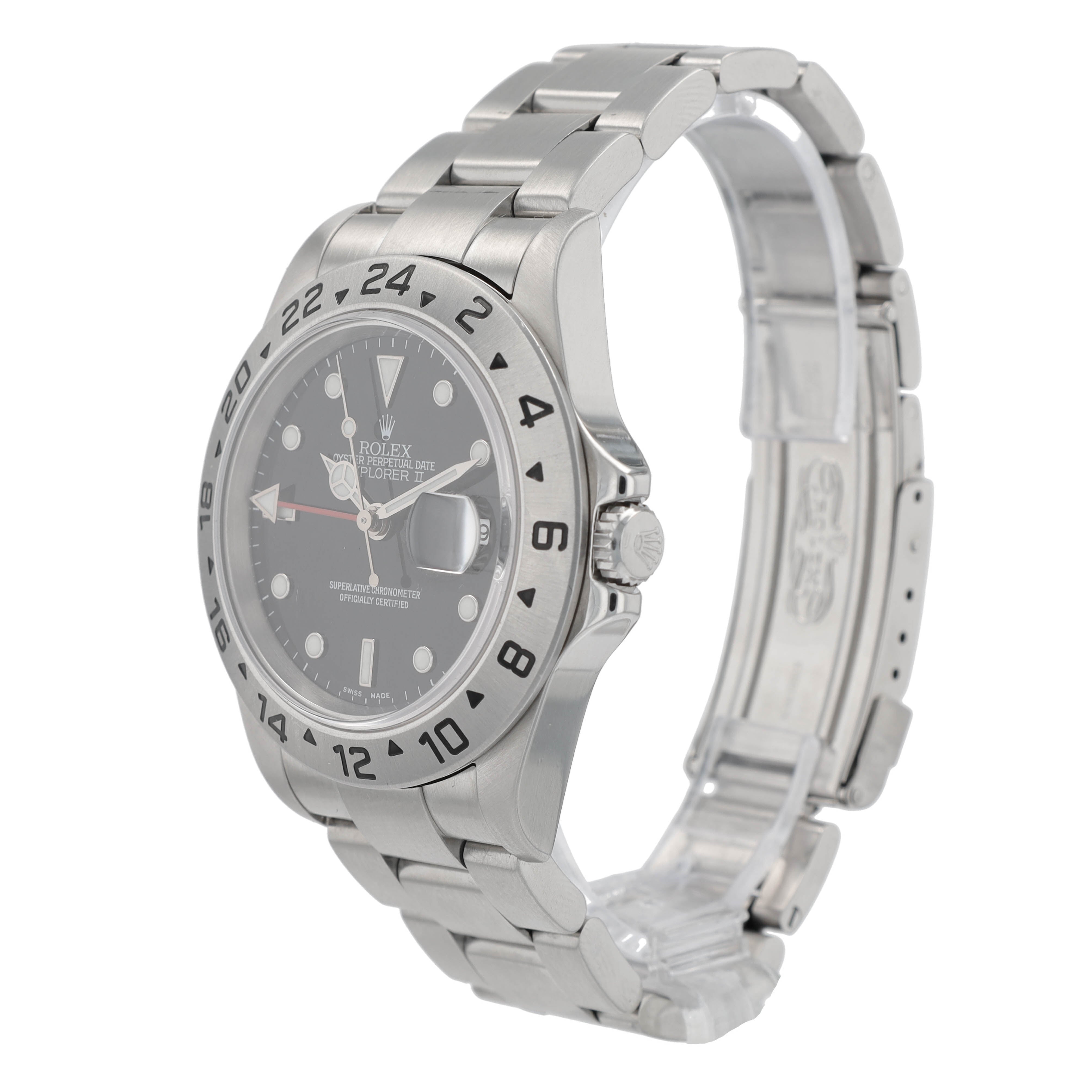 Rolex Explorer II 16570 w/ Box & Paper YR:2005