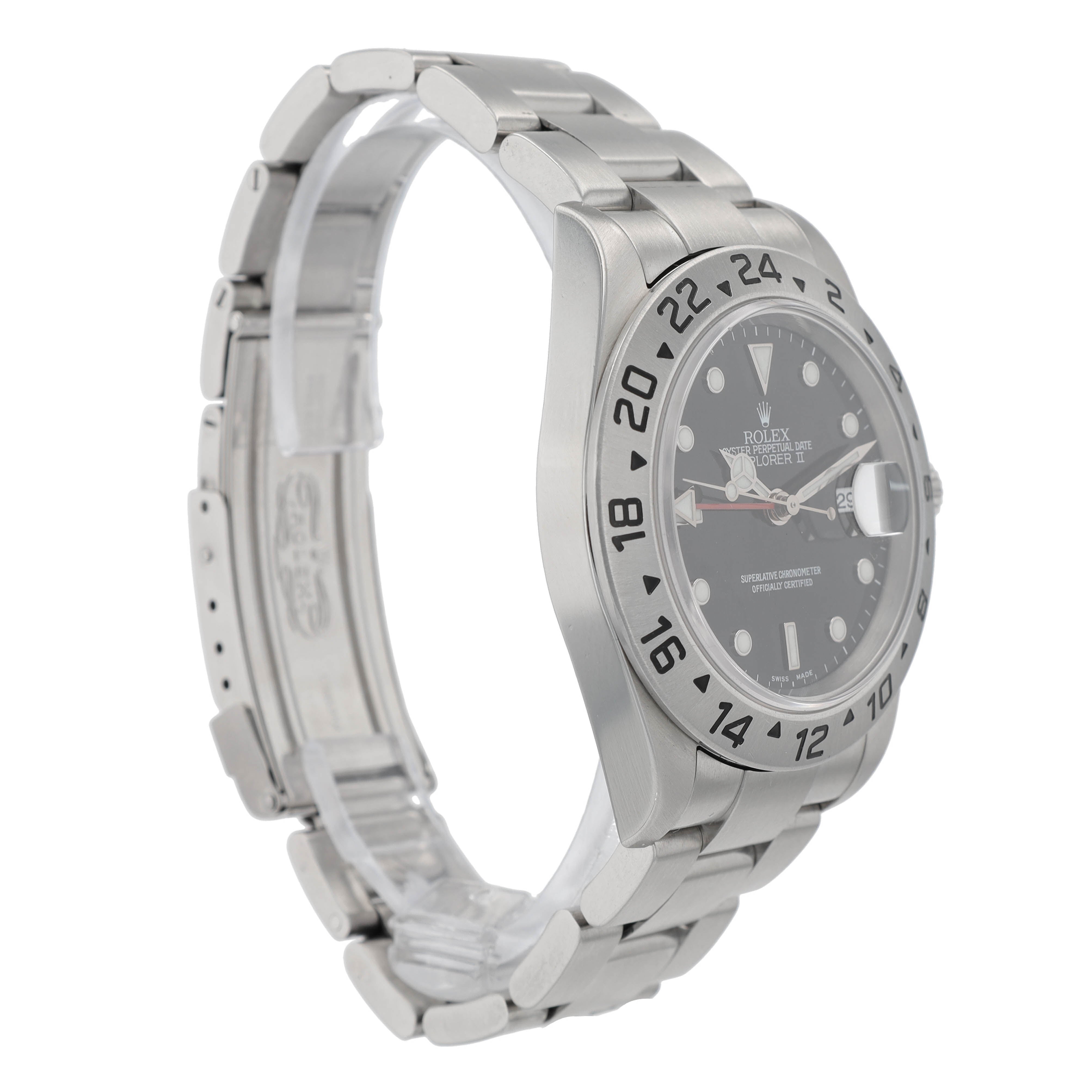 Rolex Explorer II 16570 w/ Box & Paper YR:2005