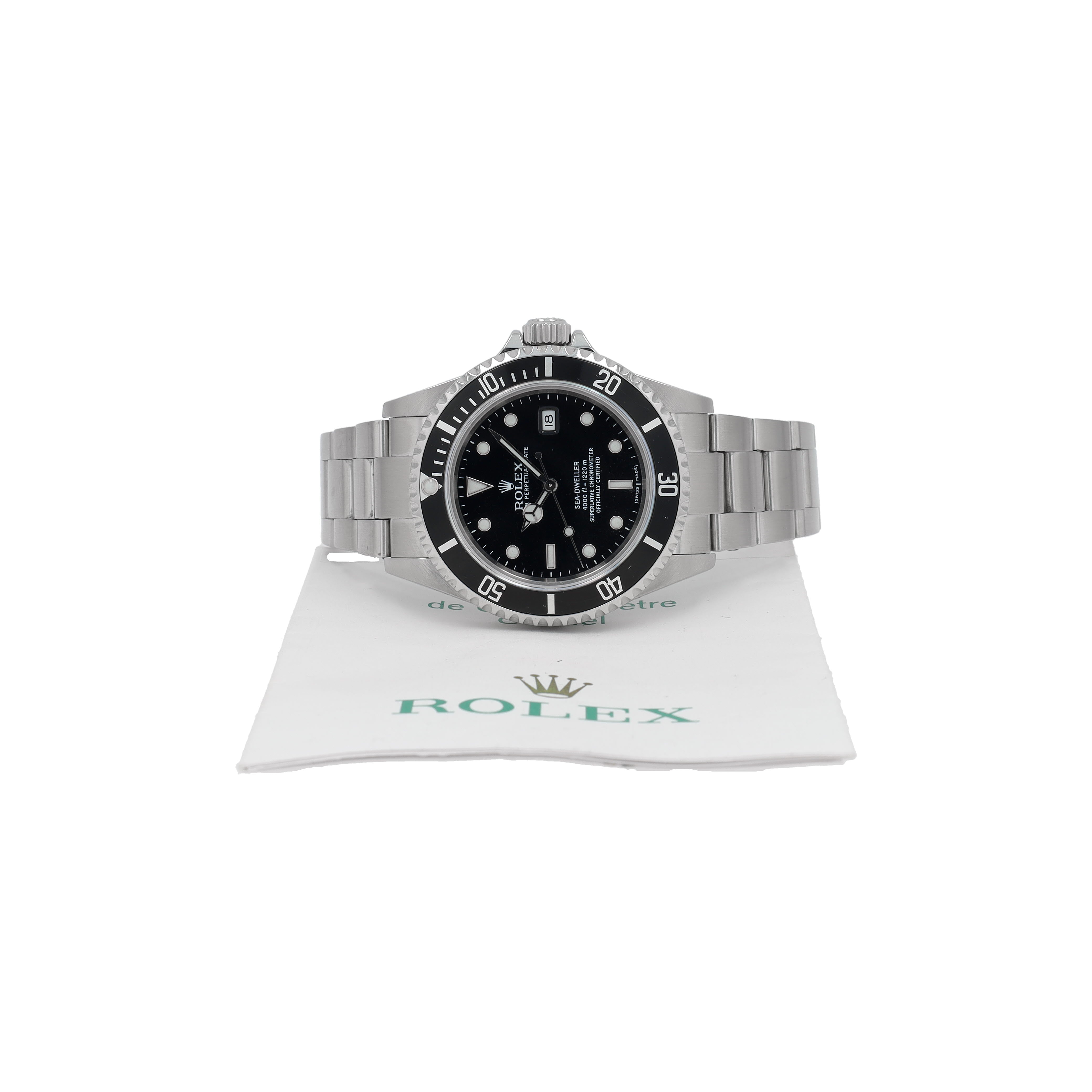 Rolex Sea-Dweller 16600 w/ Paper YR:2007