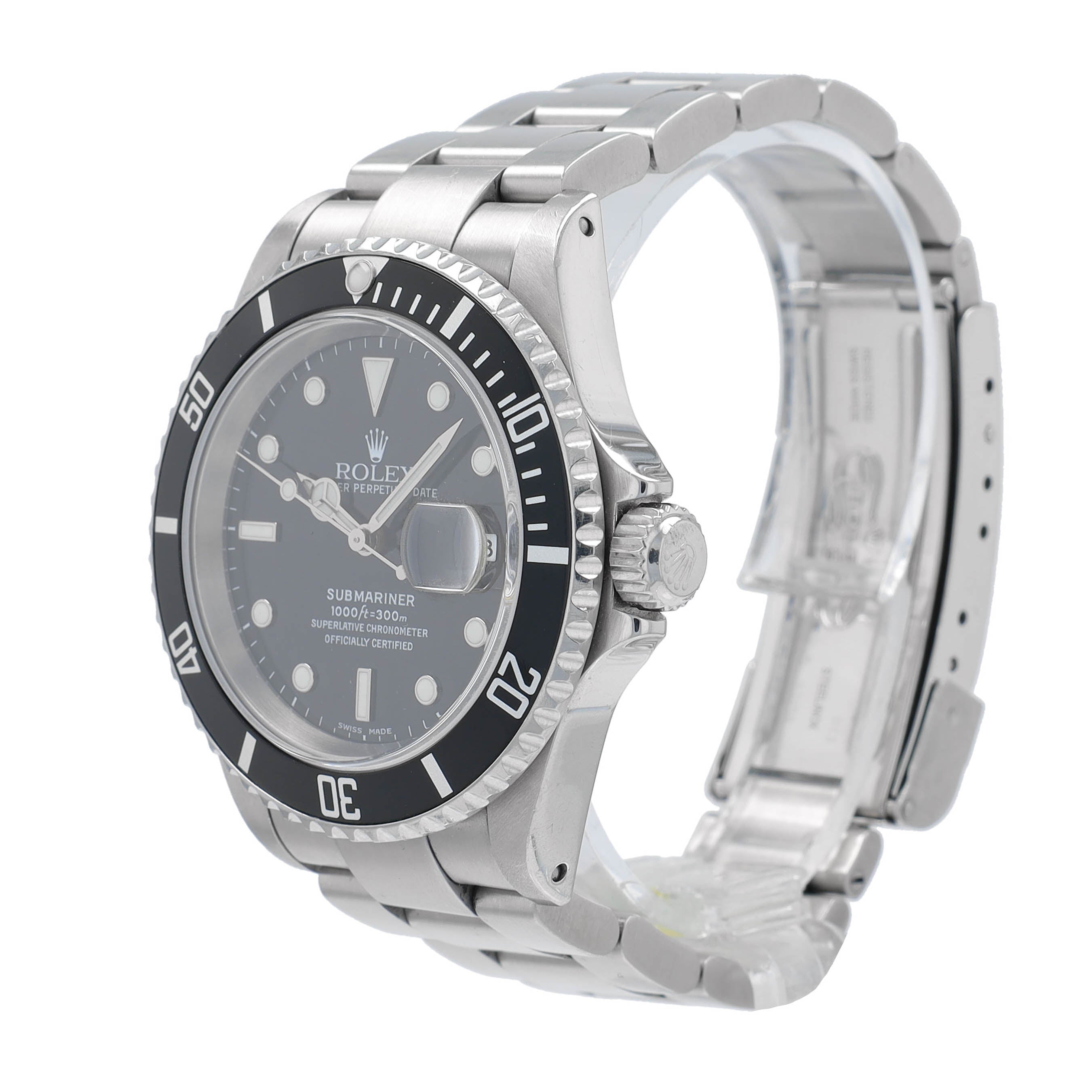 Rolex Submariner 16610 w/ Box & Paper YR:2002