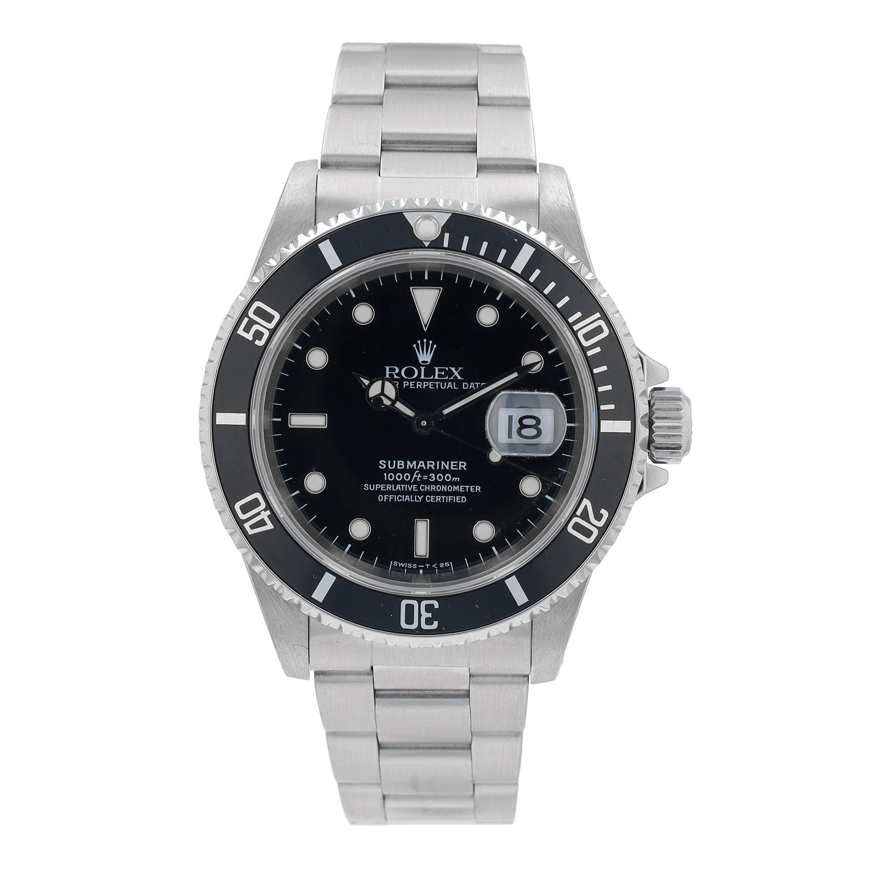 Rolex Submariner 16610 w/ Box & Paper 1997