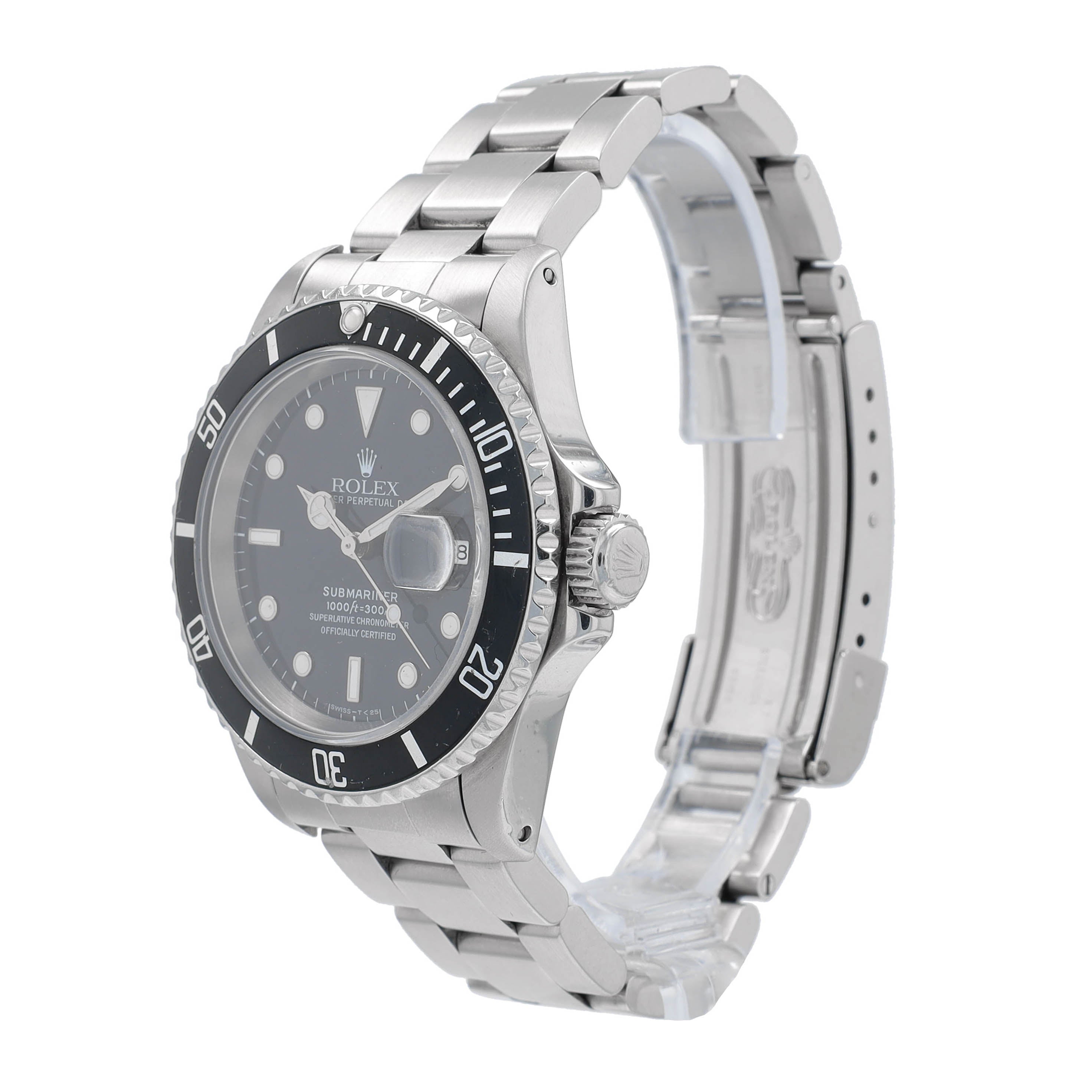 Rolex Submariner 16610 w/ Box & Paper YR:1991