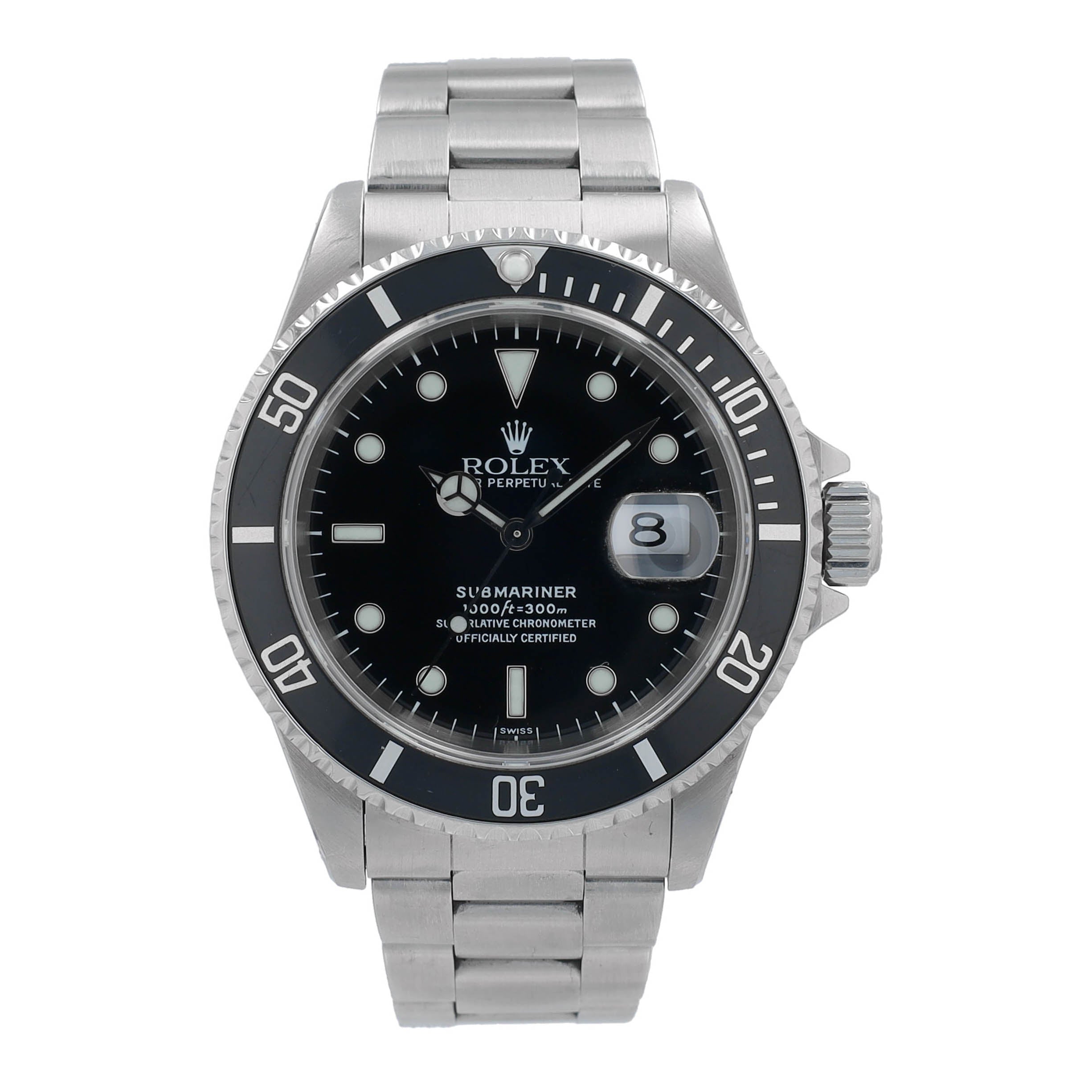 Rolex Submariner 16610 w/ Box & Paper YR:1999