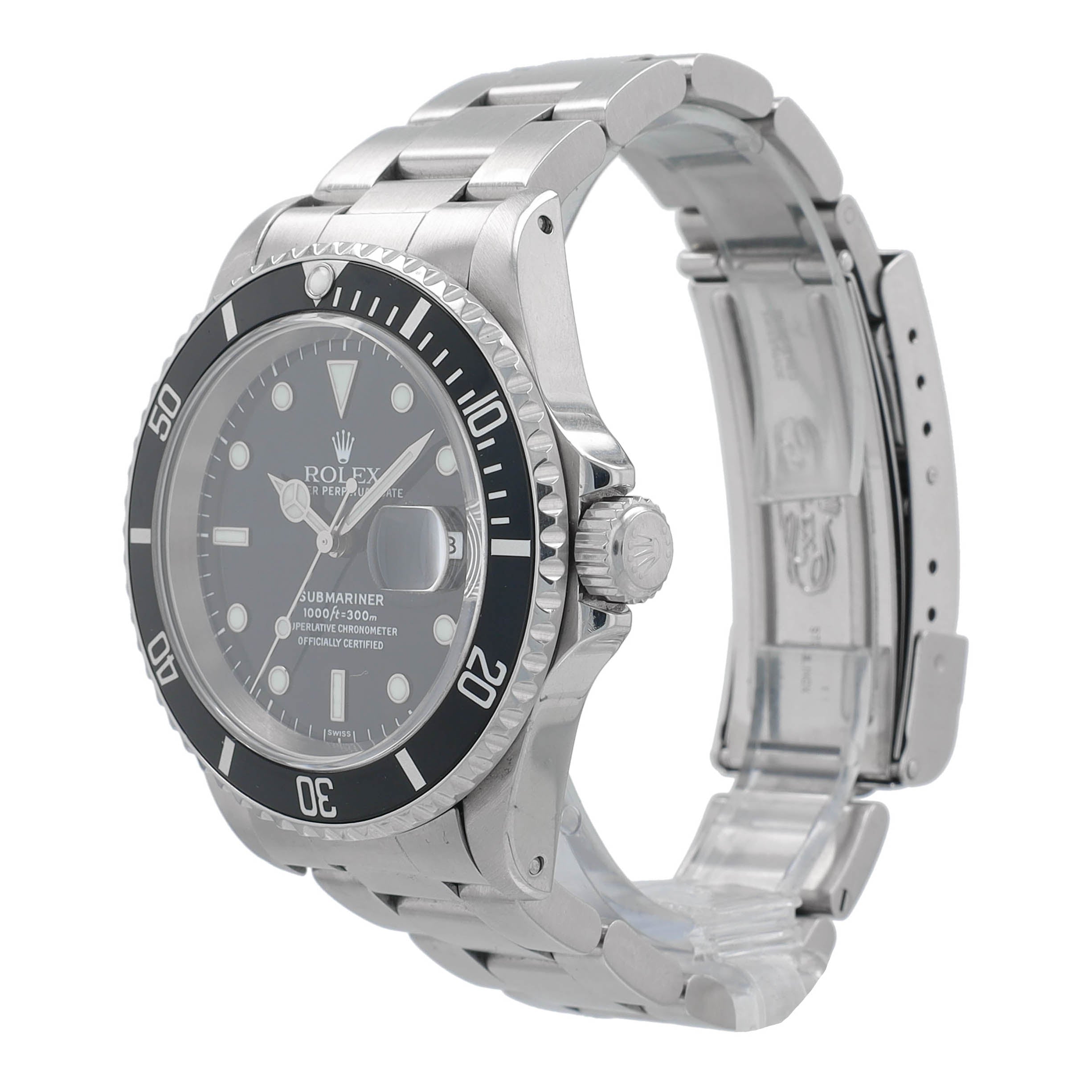 Rolex Submariner 16610 w/ Box & Paper YR:1999