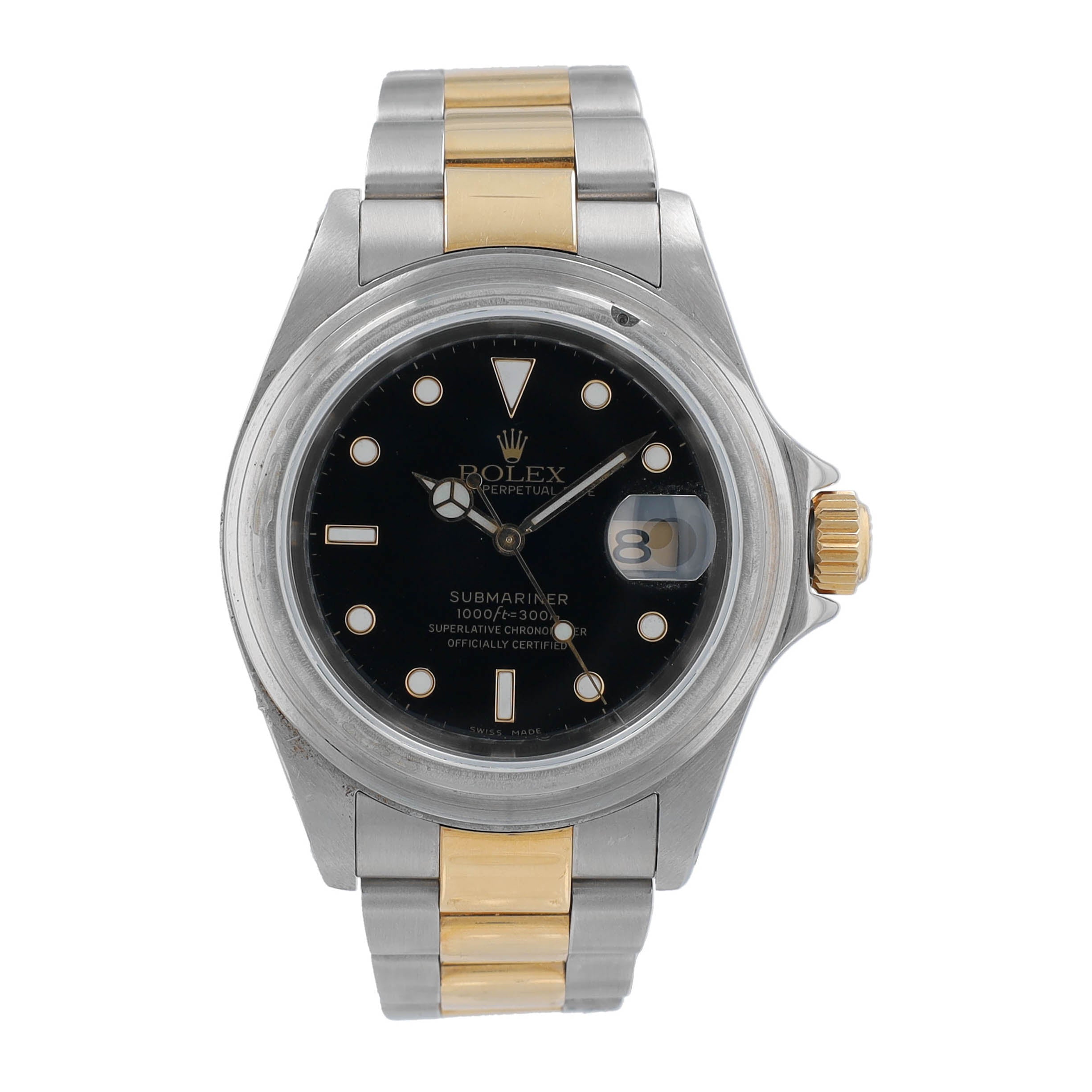 Rolex Submariner 16613 Black YR:2000