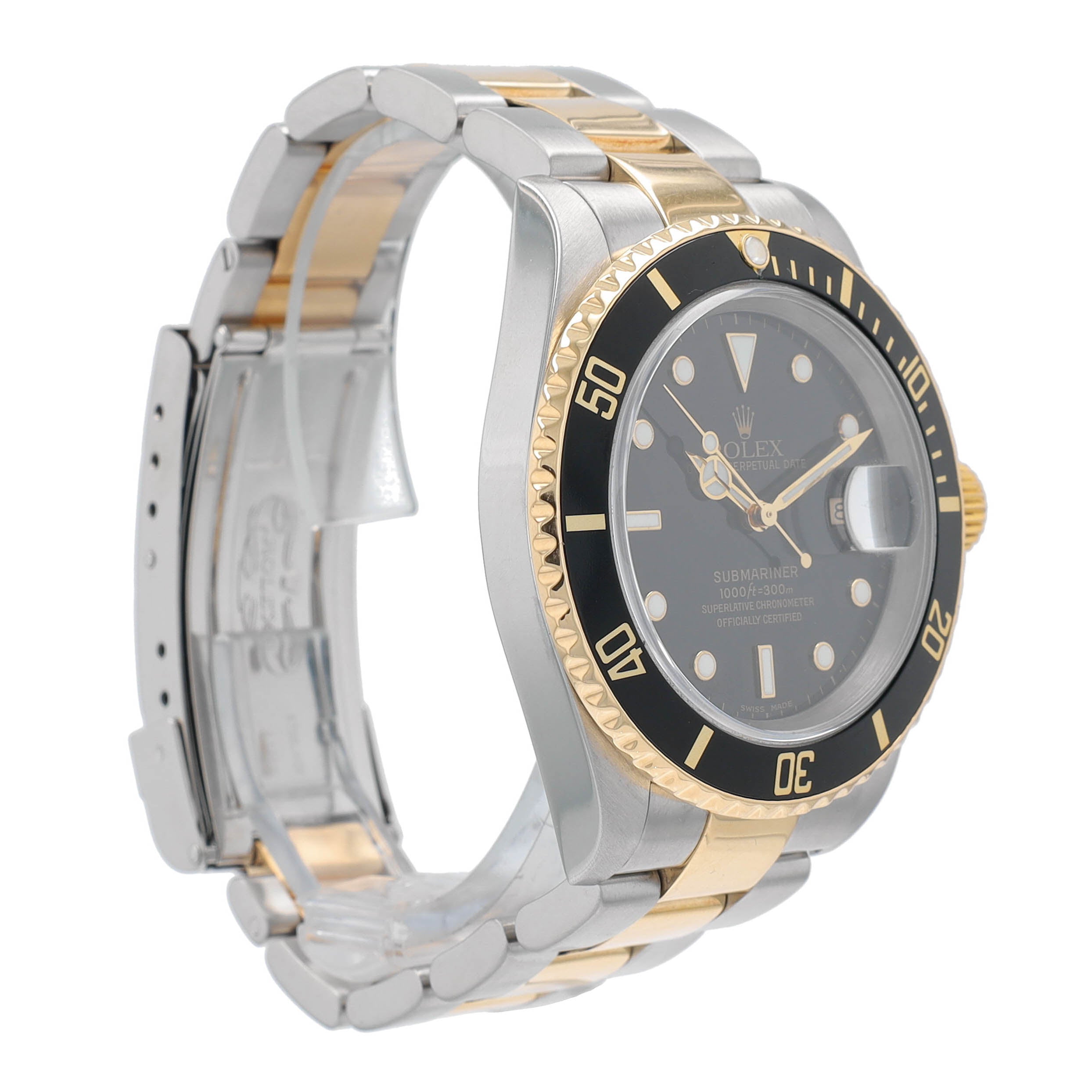 Rolex Submariner 16613 Black YR:2005