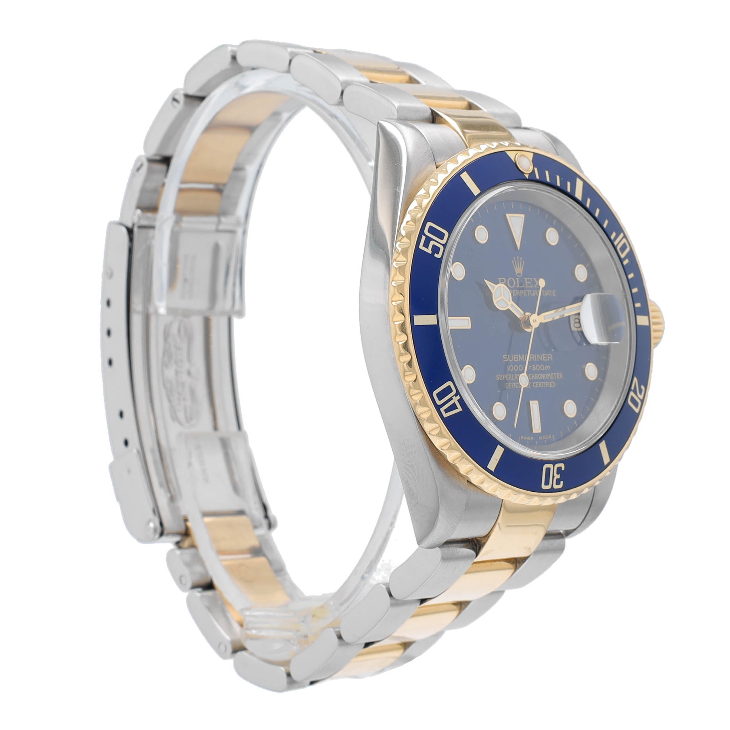 Rolex Submariner 16613 Blue YR:2001
