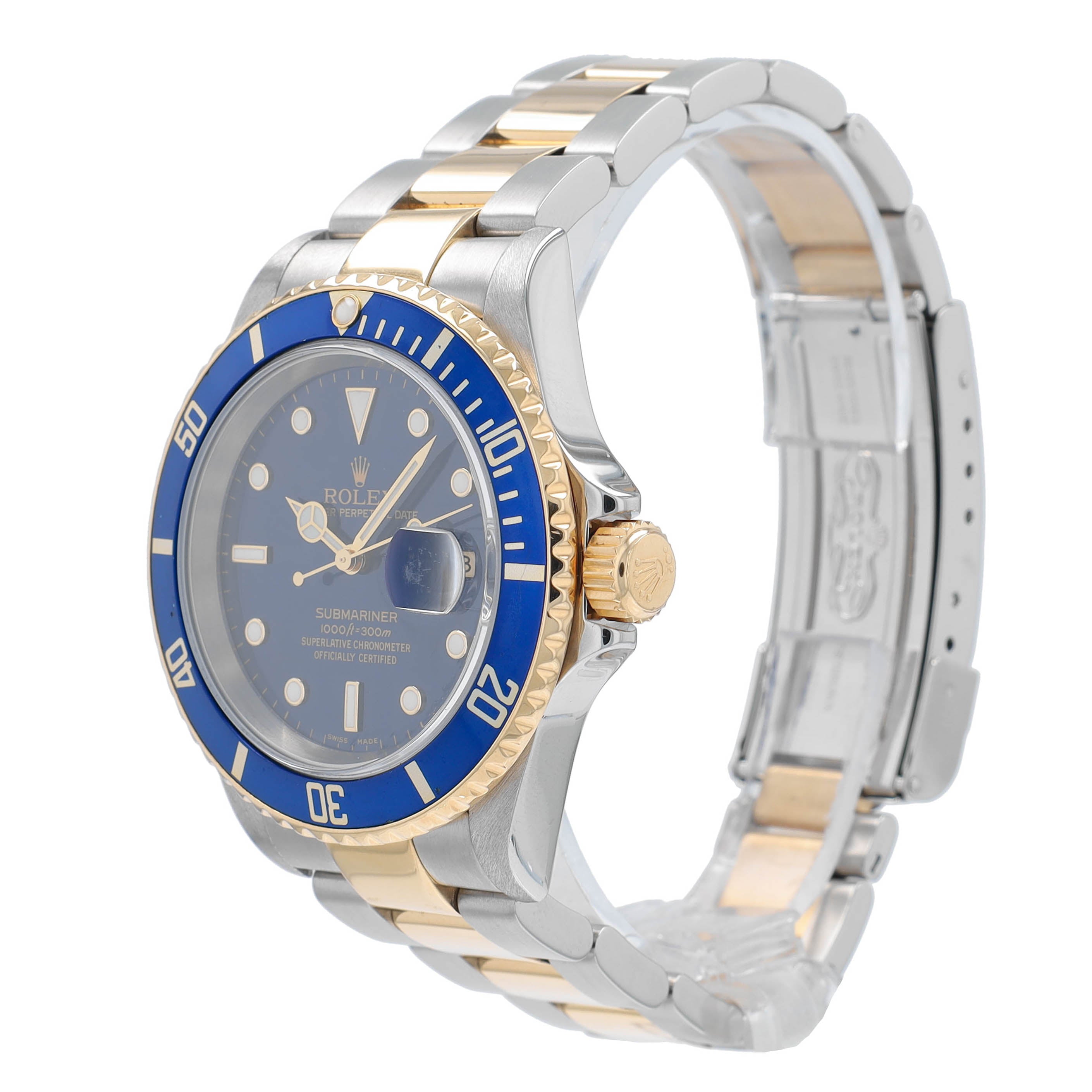 Rolex Submariner 16613 Blue YR:2005