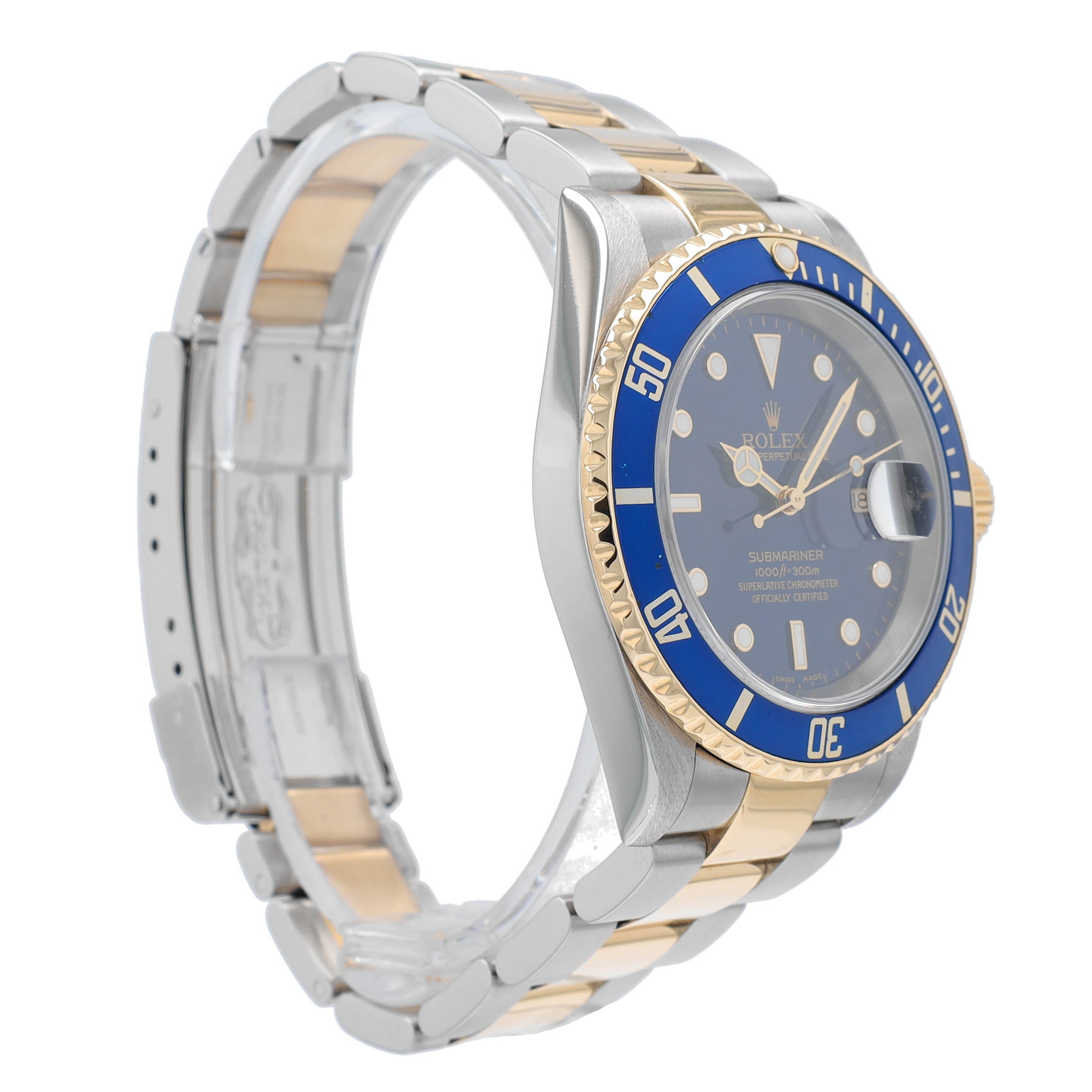 Rolex Submariner 16613 Blue YR:2005