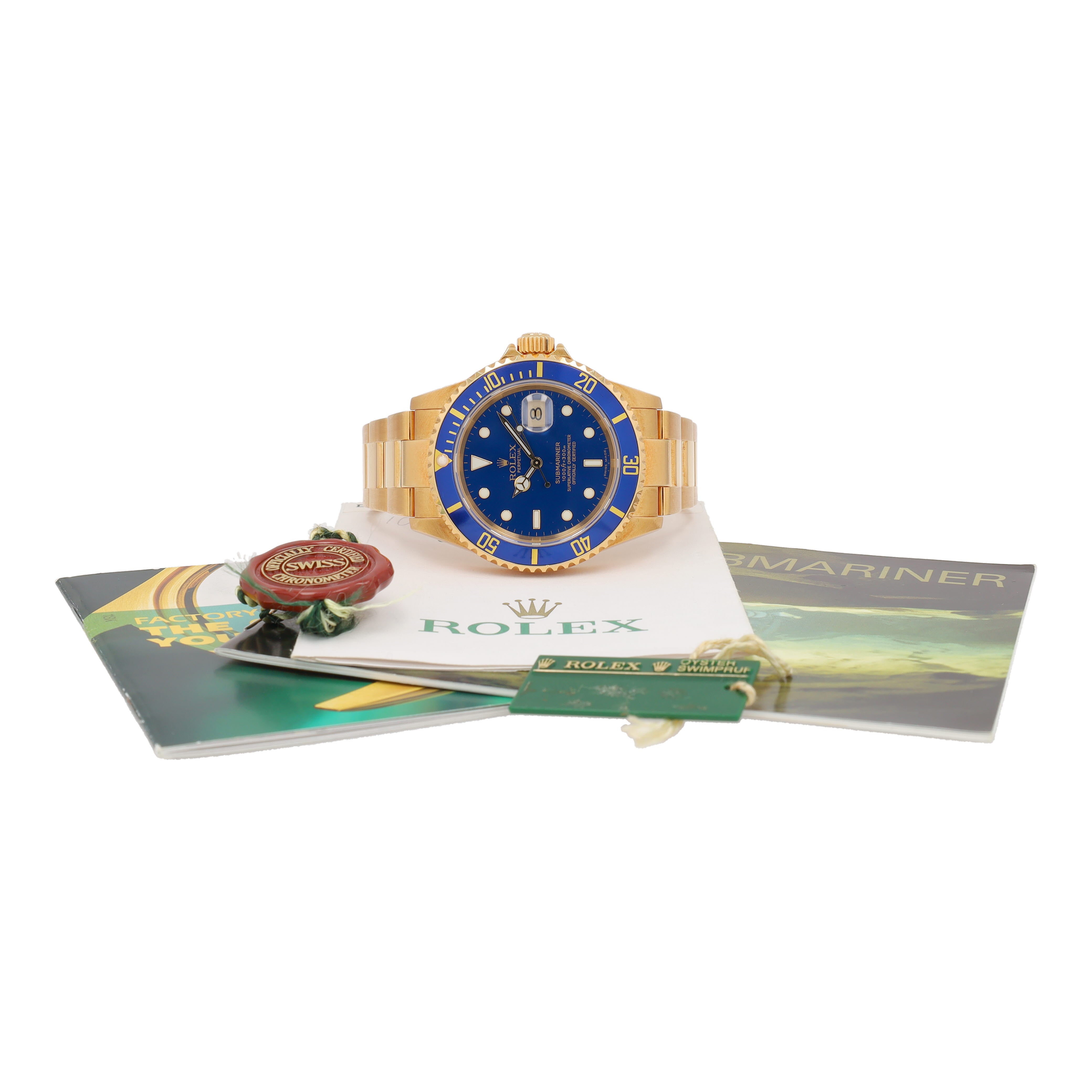 Rolex Submariner 16618 w/ Box & Paper YR:2006