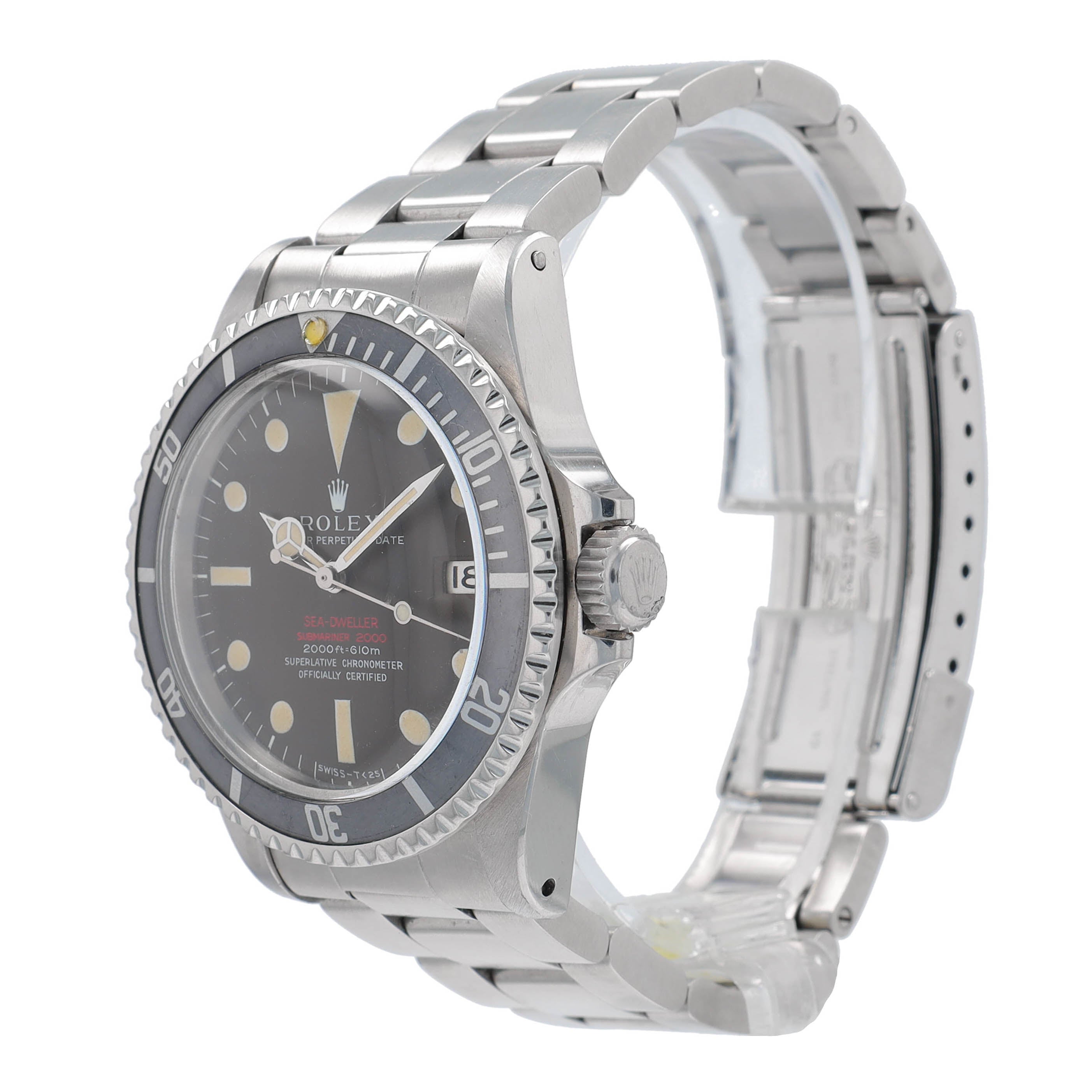 Rolex Sea-Dweller 1665 'Double Red' w/ Box & Cert YR:1967
