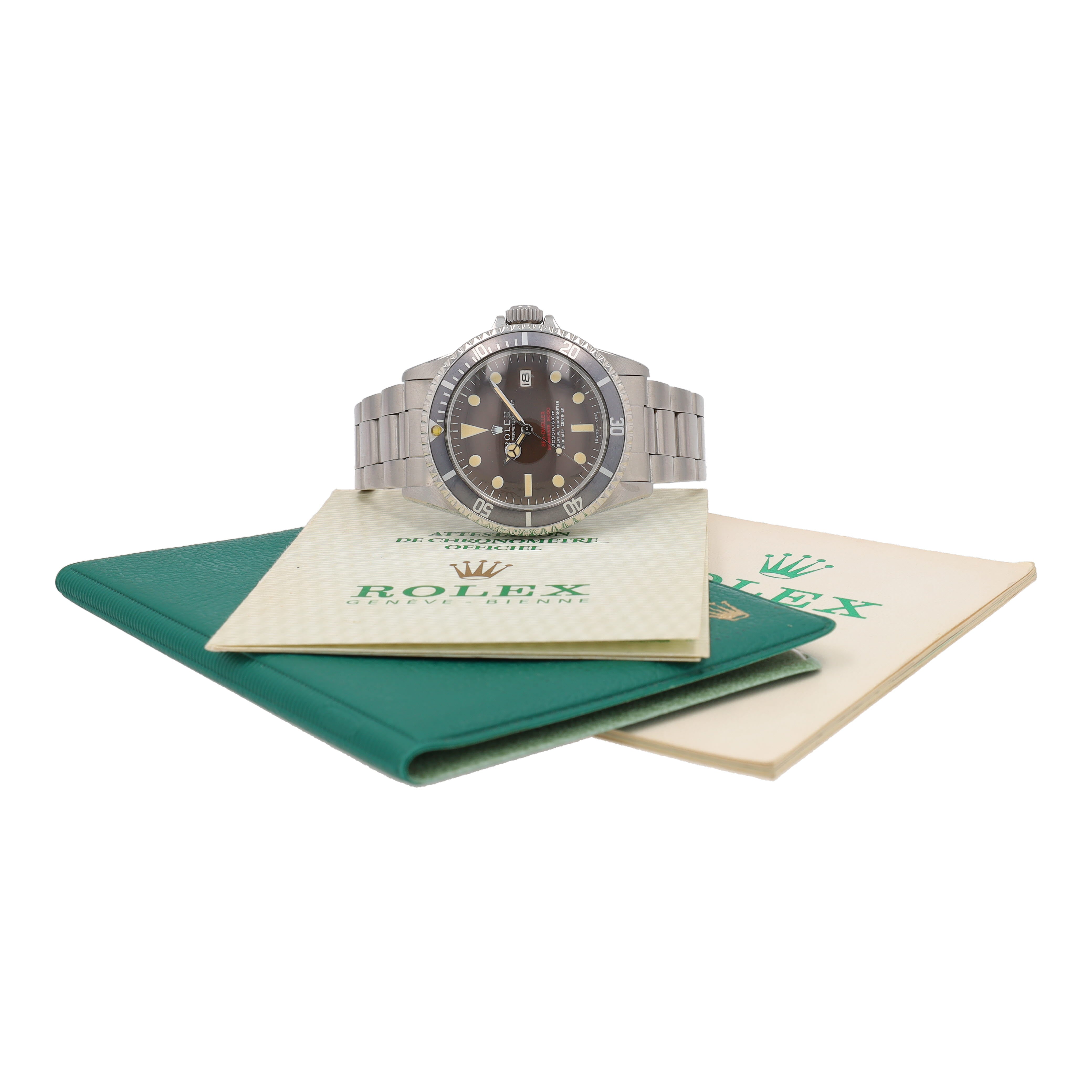 Rolex Sea-Dweller 1665 'Double Red' w/ Box & Cert YR:1967