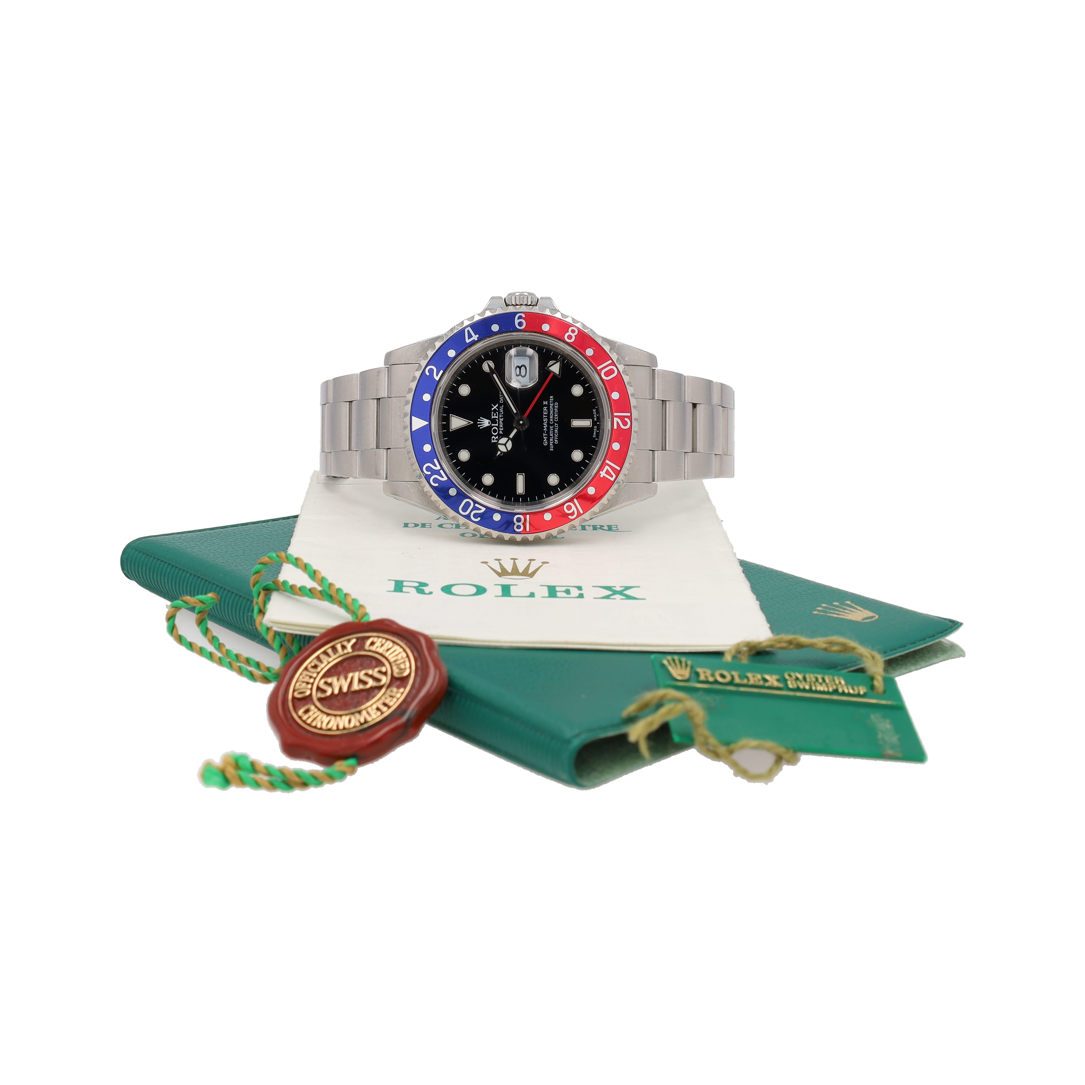Rolex GMT-Master 16710 w/ Box & Paper 1999