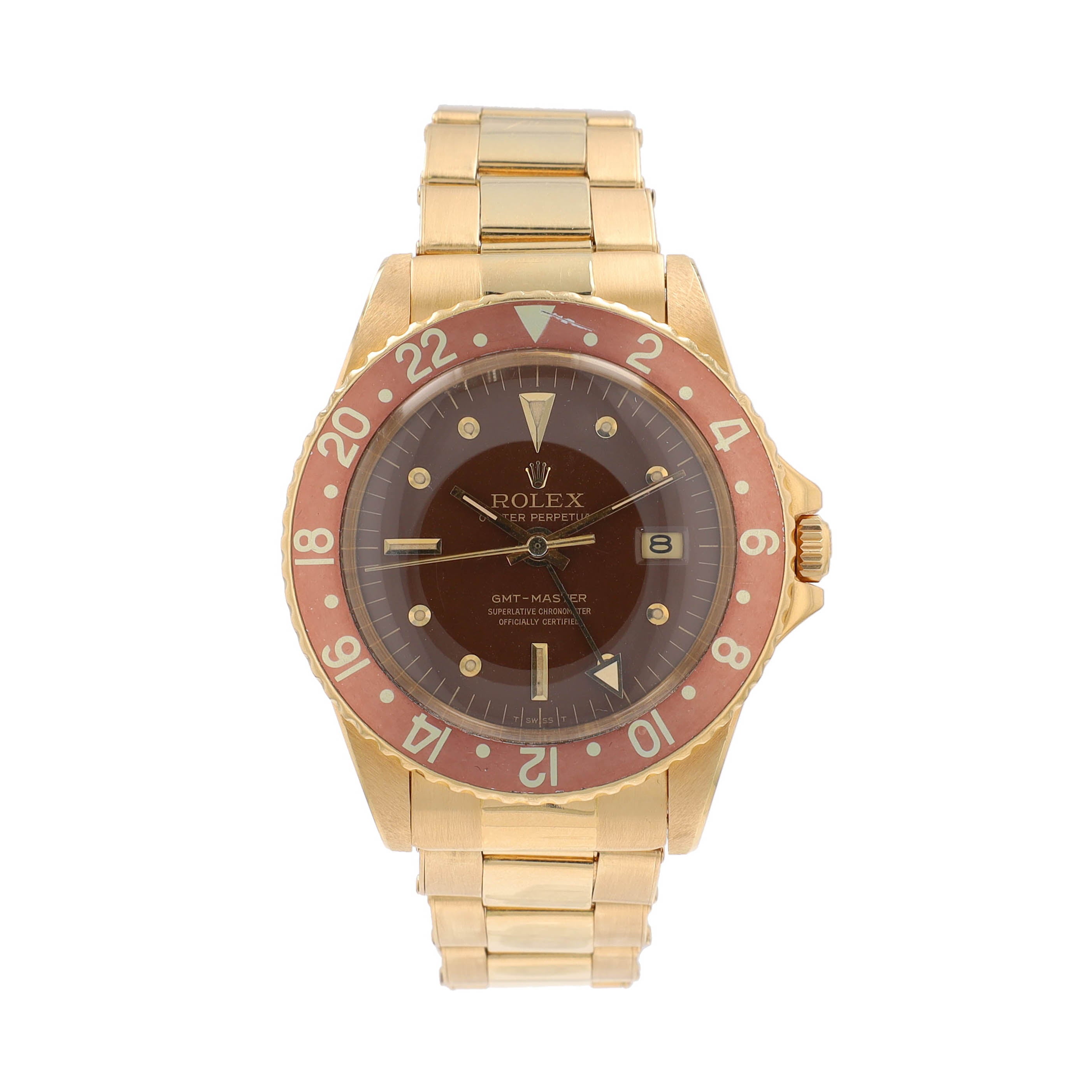 Rolex GMT-Master 1675 w/ Box & Service Card YR:1967