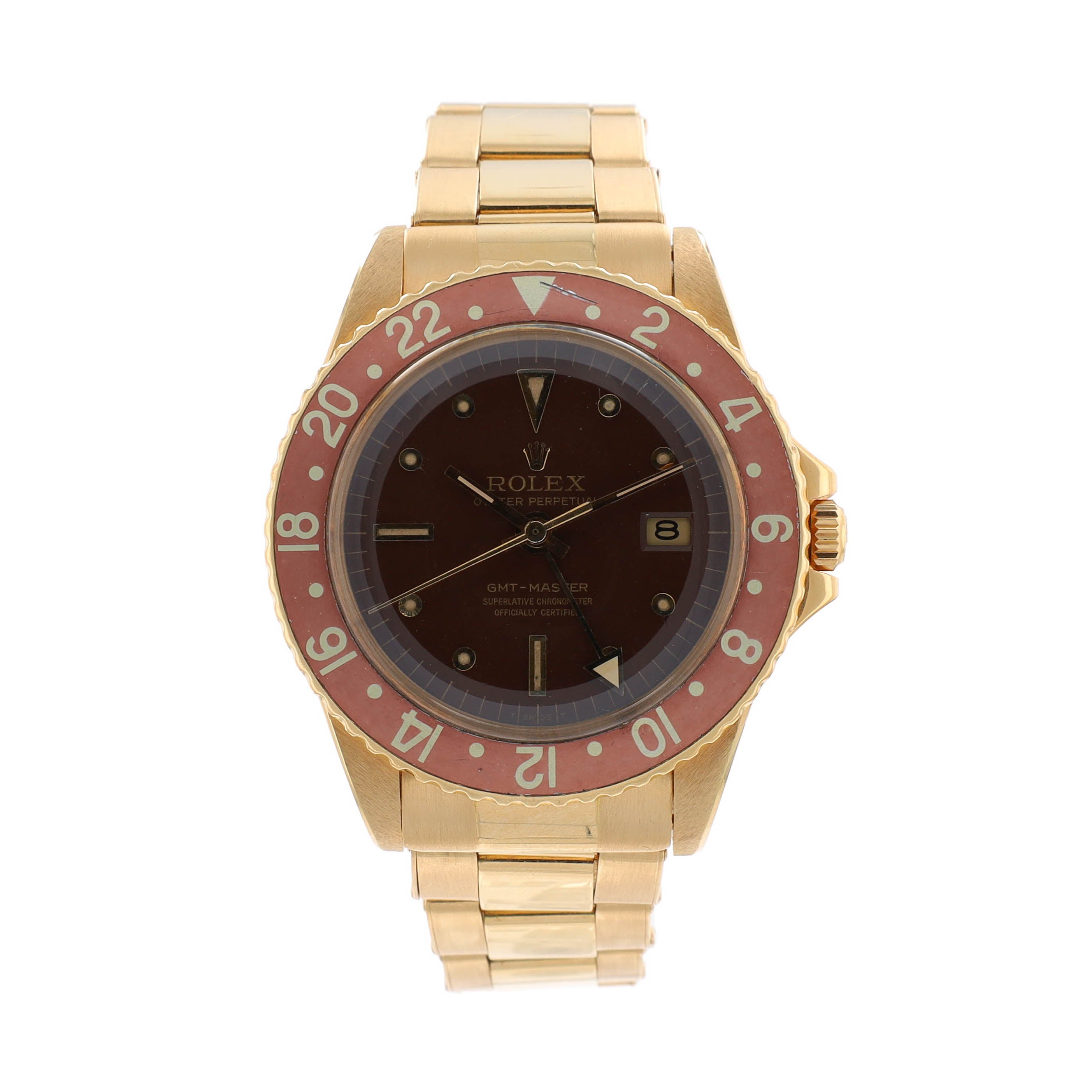Rolex GMT-Master 1675 w/ Box & Service Card YR:1967